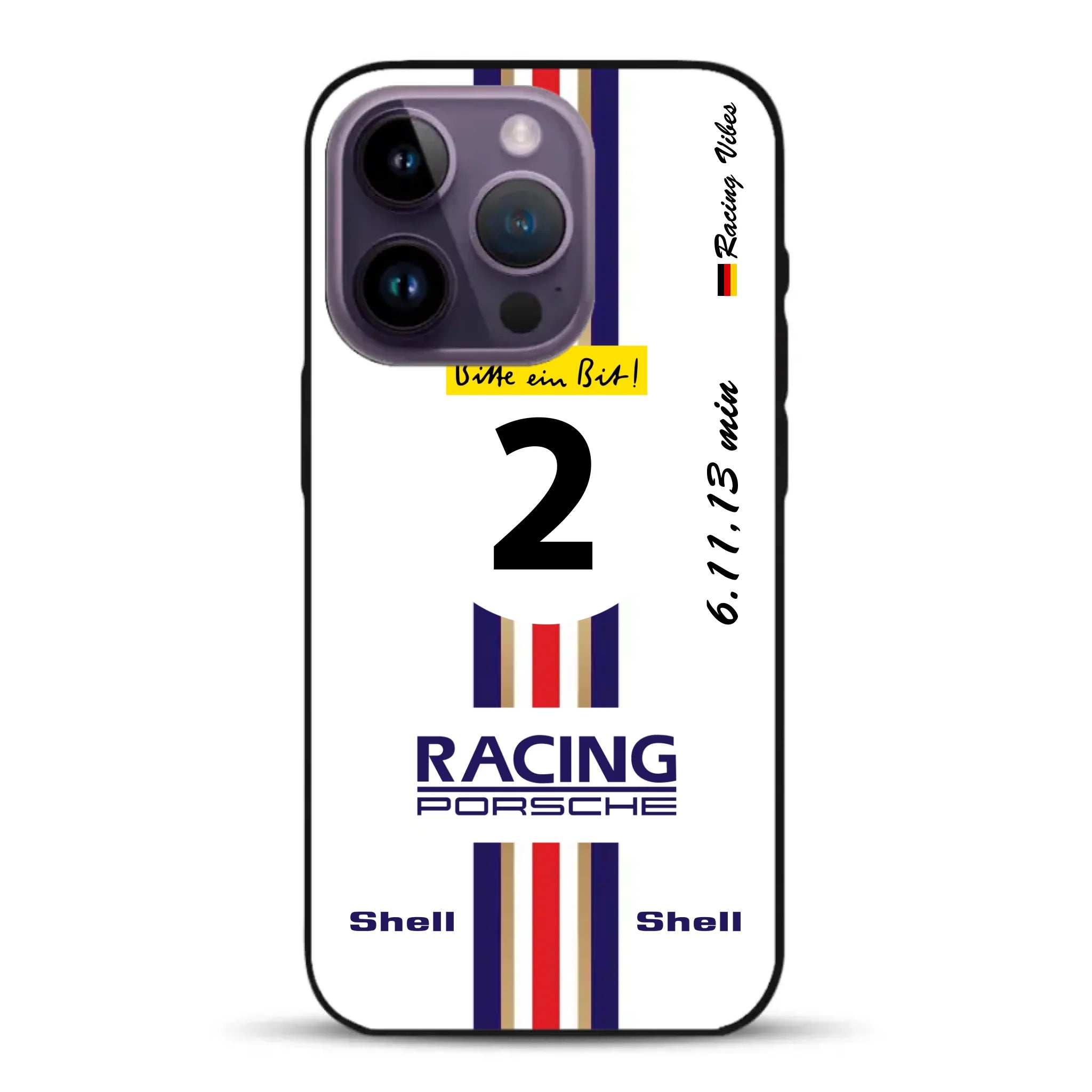 956K #2 Bellof Rekordrunde Nordschleife 1983 Livery - Custodia per cellulare personalizzata per iPhone