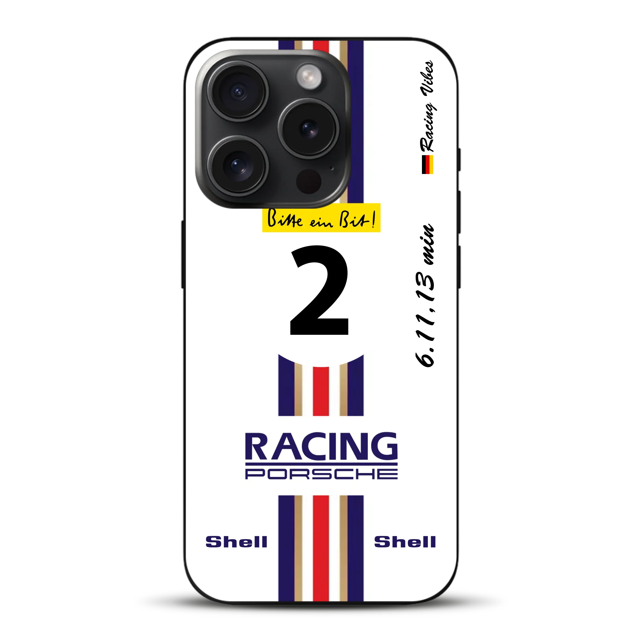 956K #2 Bellof Rekordrunde Nordschleife 1983 Livery - Custodia per cellulare personalizzata per iPhone