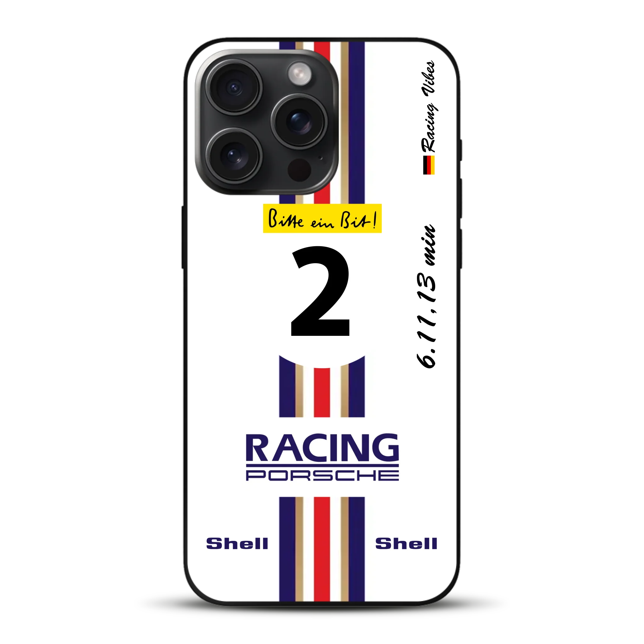 956K #2 Bellof Rekordrunde Nordschleife 1983 Livery - Custodia per cellulare personalizzata per iPhone