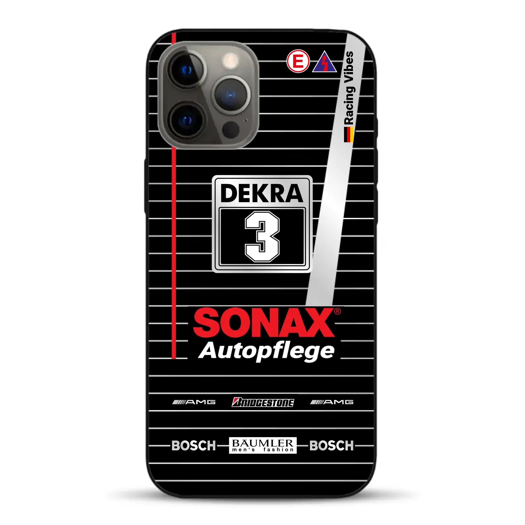 190E Evo II #3 DTM Champion 1992 Livery - Custodia per cellulare personalizzata per iPhone