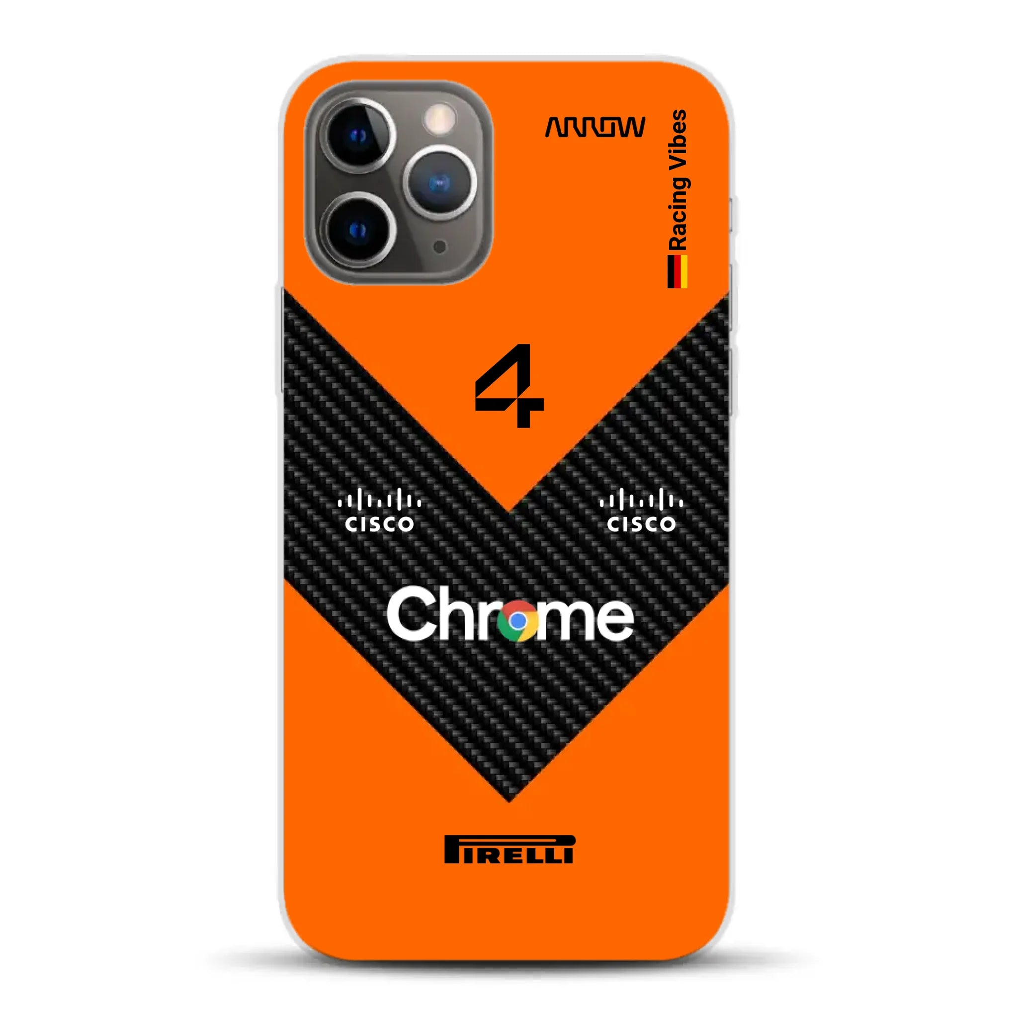 McL F1 2025 MCL39 Livery - Individuelle Handyhülle für iPhone