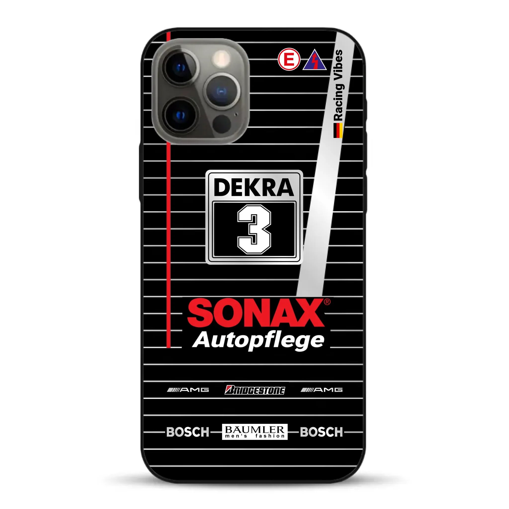 190E Evo II #3 DTM Champion 1992 Livery - Custodia per cellulare personalizzata per iPhone