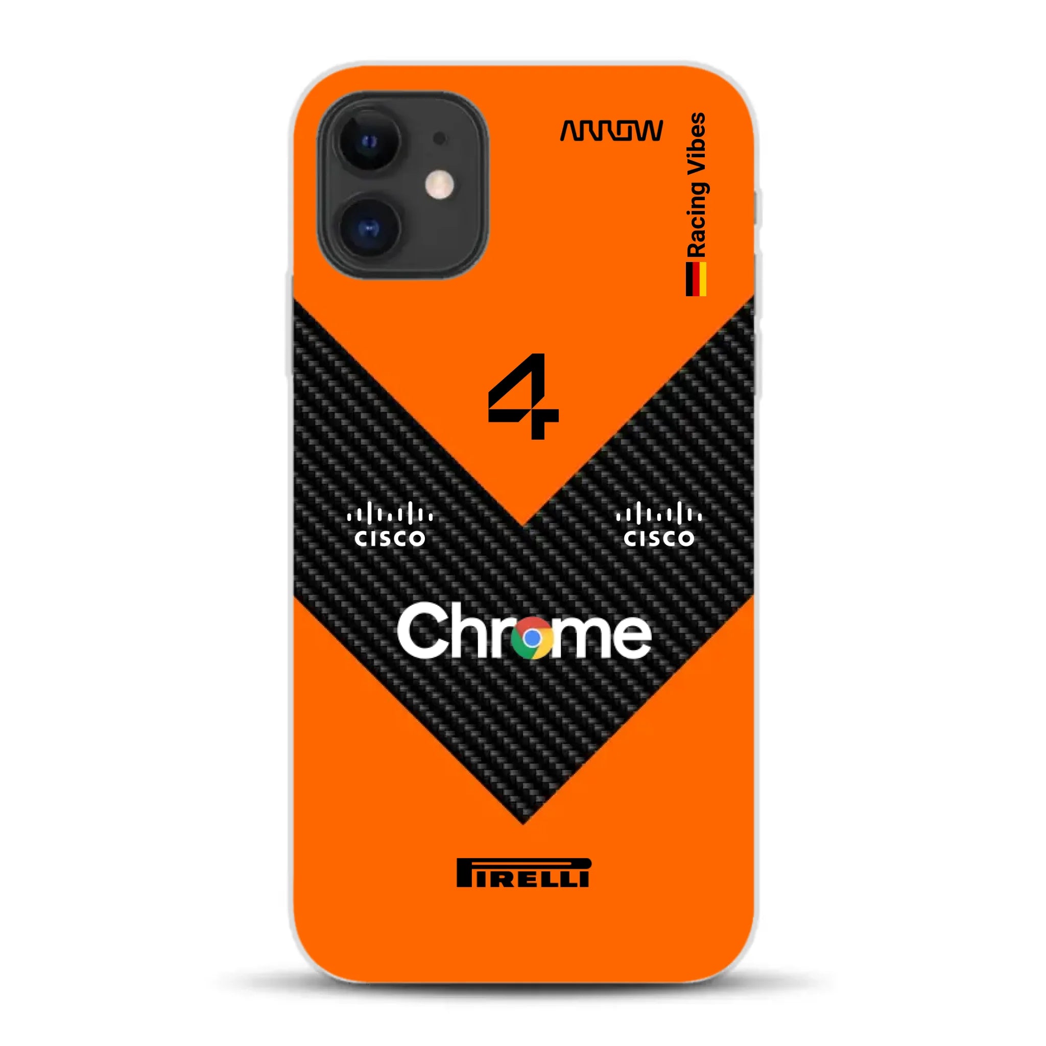 McL F1 2025 MCL39 Livery - Individuelle Handyhülle für iPhone