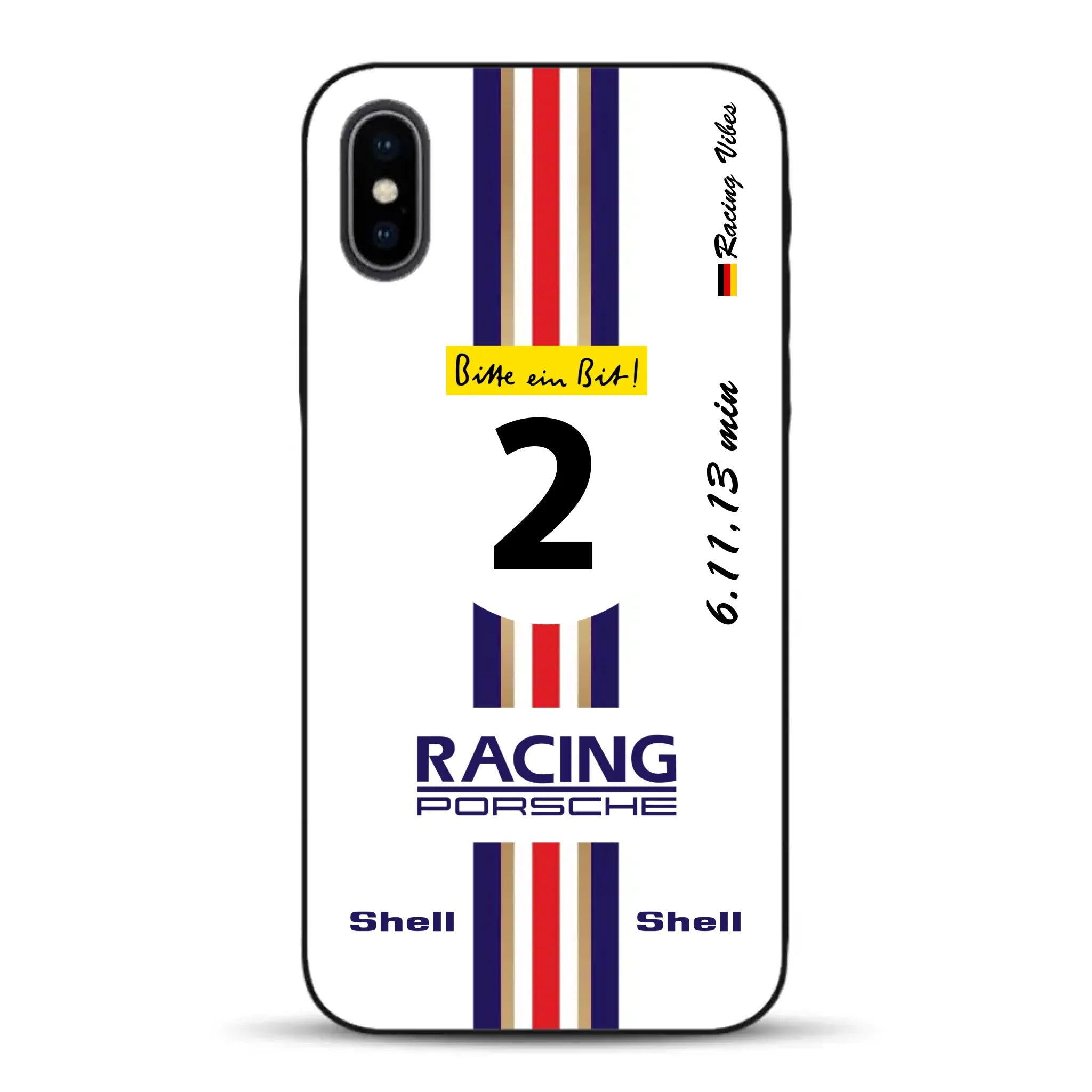 956K #2 Bellof Rekordrunde Nordschleife 1983 Livery - Custodia per cellulare personalizzata per iPhone