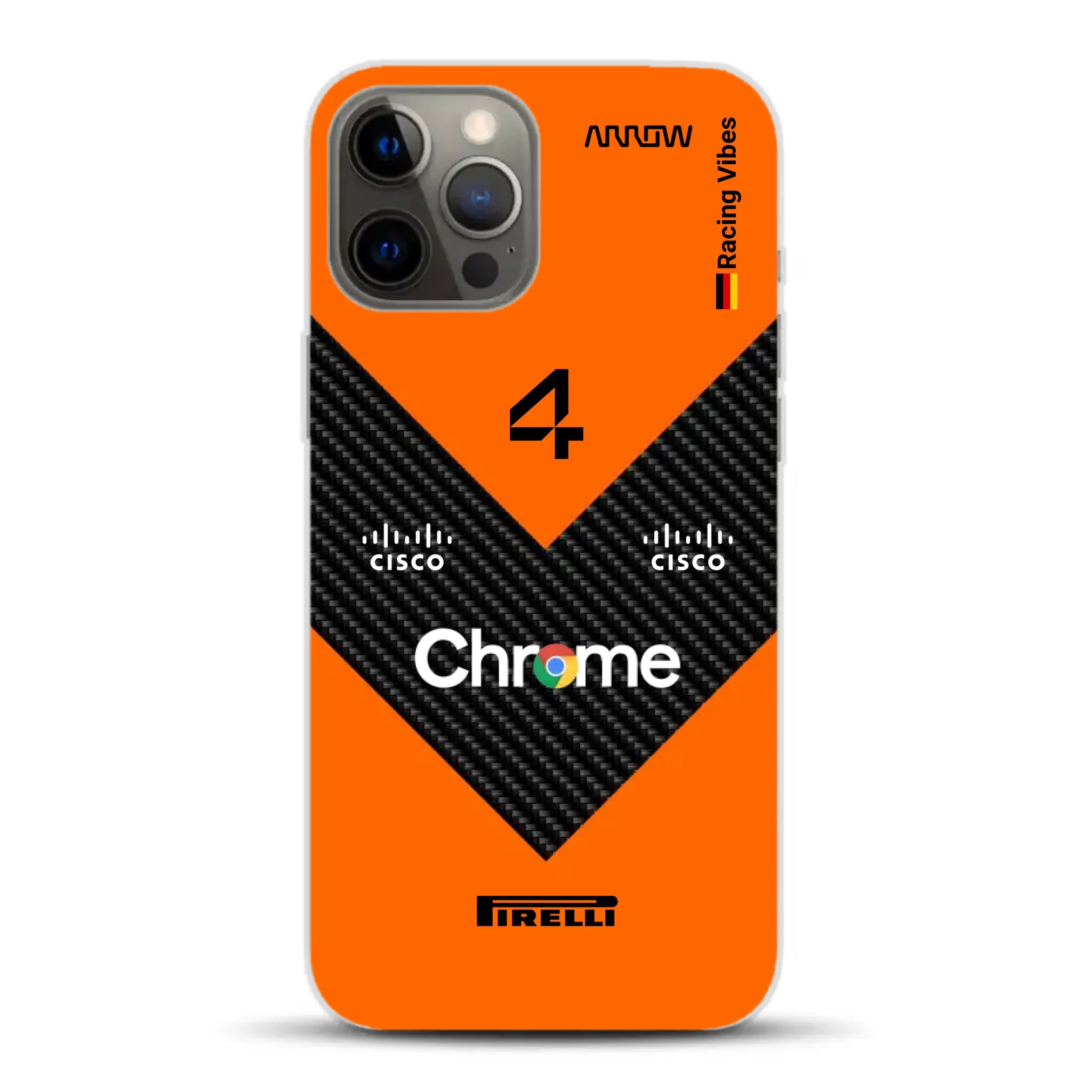 McL F1 2025 MCL39 Livery - Individuelle Handyhülle für iPhone