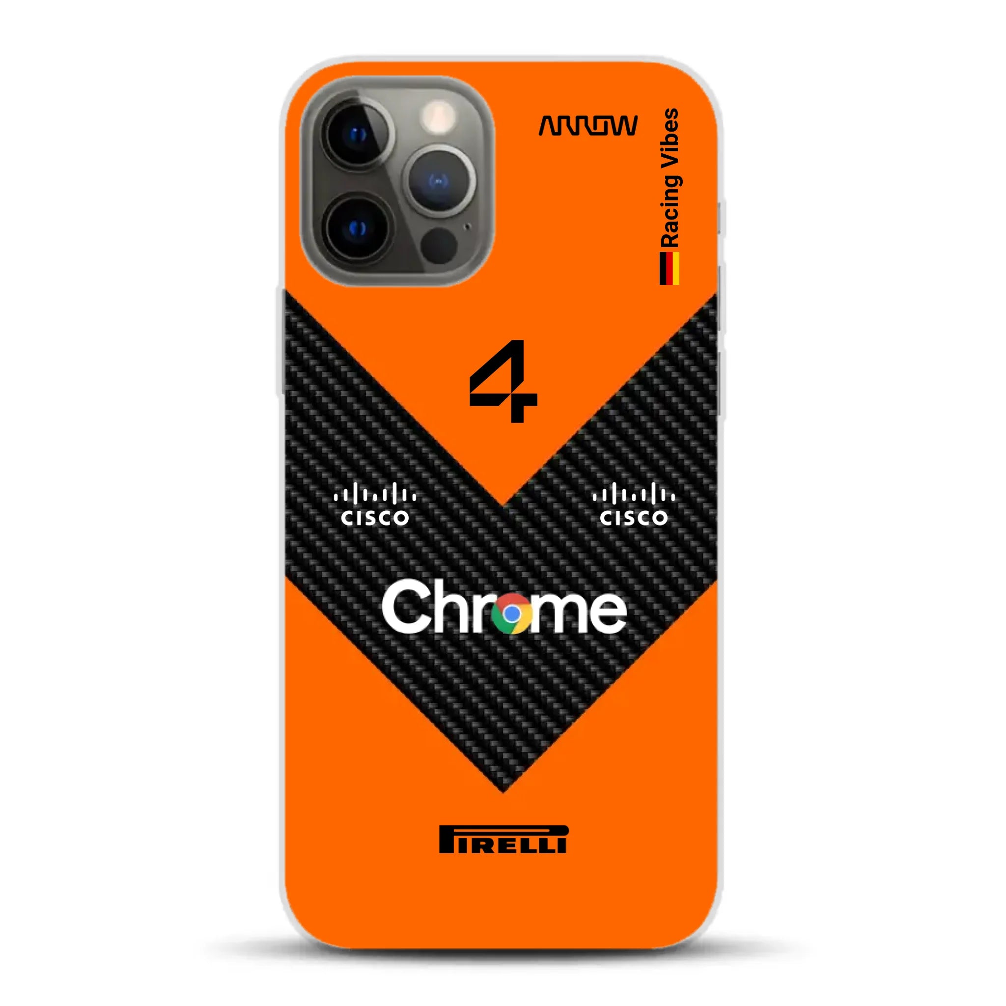 McL F1 2025 MCL39 Livery - Individuelle Handyhülle für iPhone