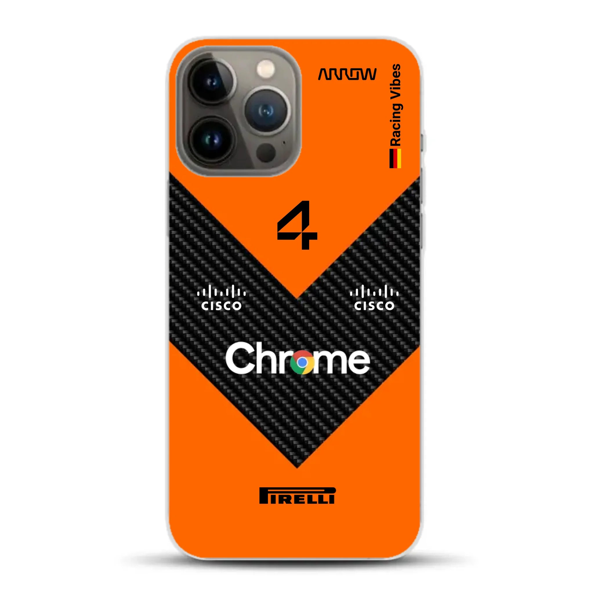 McL F1 2025 MCL39 Livery - Individuelle Handyhülle für iPhone
