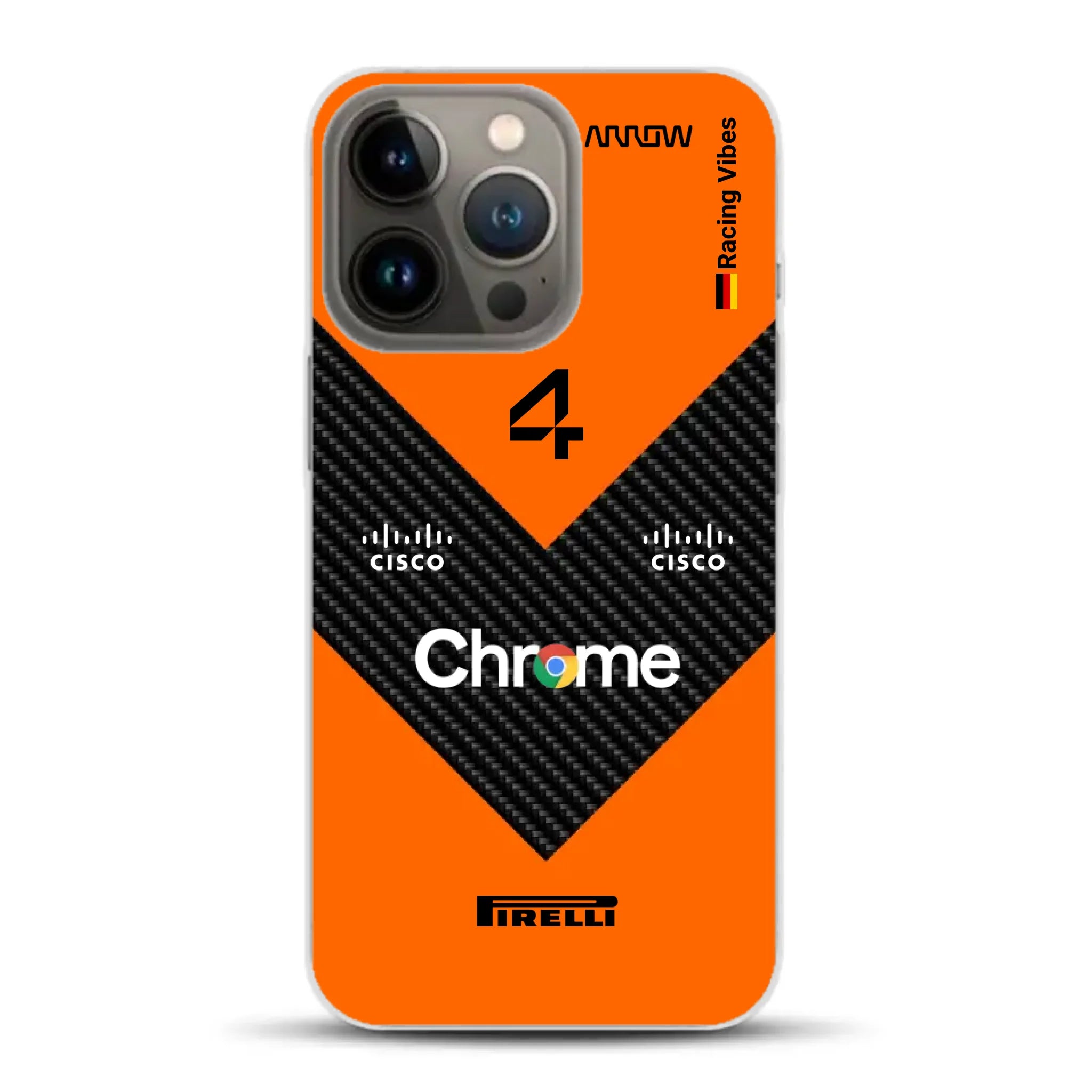 McL F1 2025 MCL39 Livery - Individuelle Handyhülle für iPhone