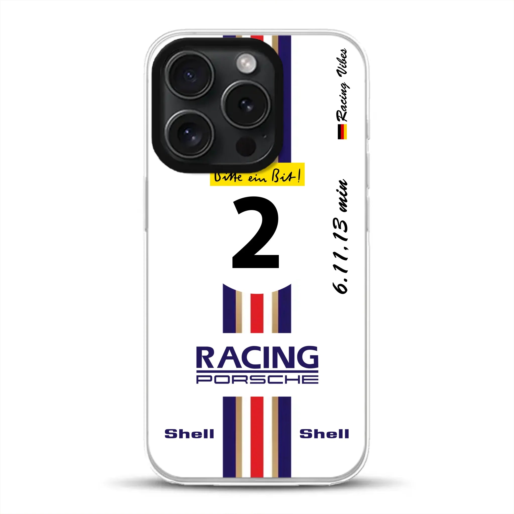 956K #2 Bellof Rekordrunde Nordschleife 1983 Livery - Custodia per cellulare personalizzata per iPhone