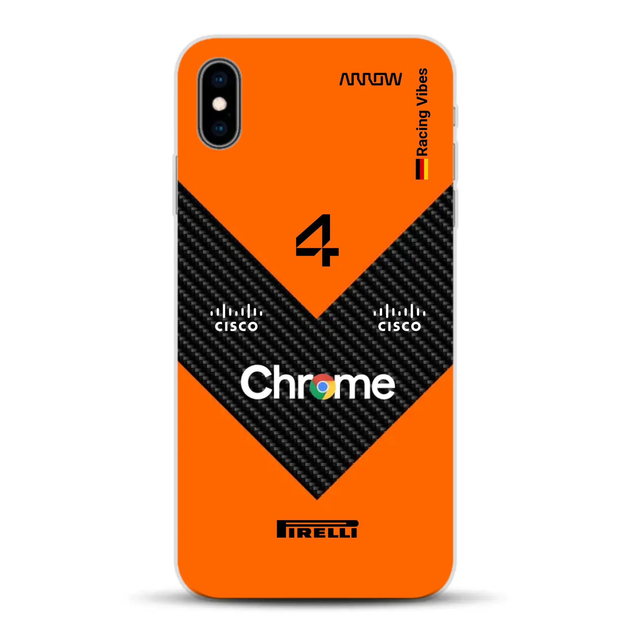 McL F1 2025 MCL39 Livery - Individuelle Handyhülle für iPhone