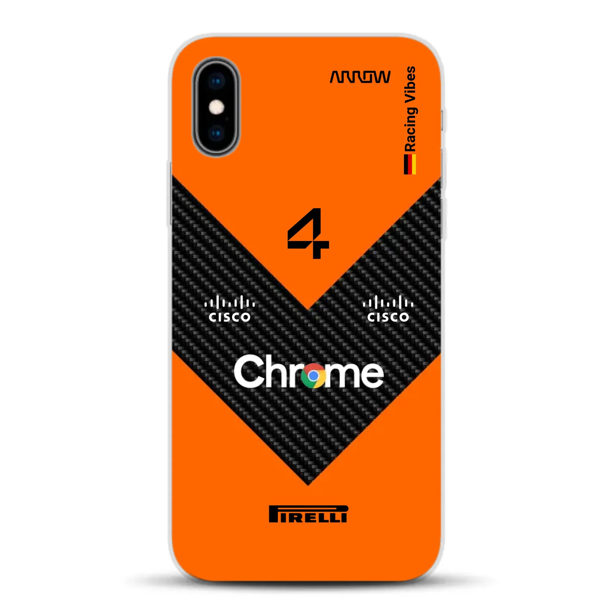McL F1 2025 MCL39 Livery - Individuelle Handyhülle für iPhone