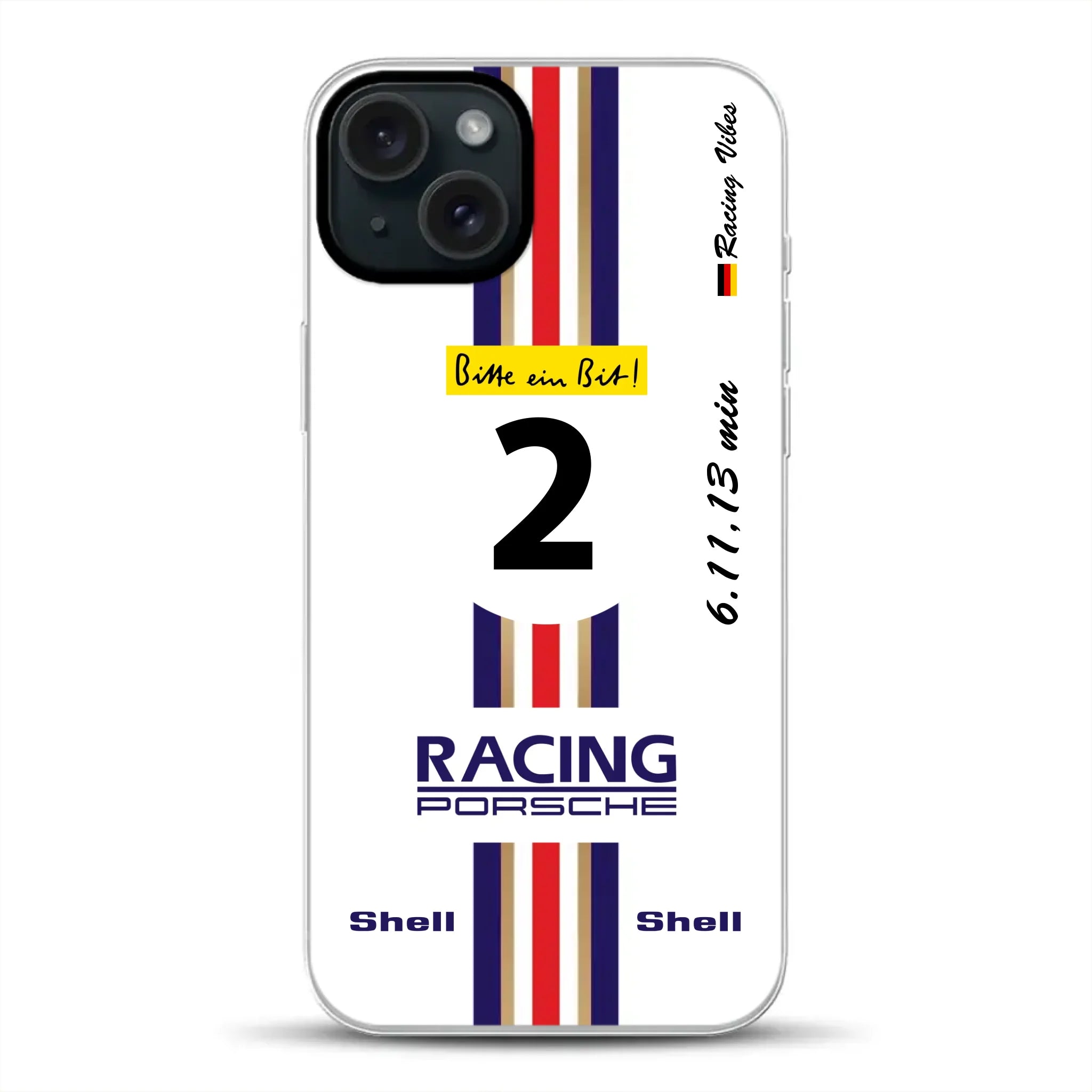 956K #2 Bellof Rekordrunde Nordschleife 1983 Livery - Custodia per cellulare personalizzata per iPhone