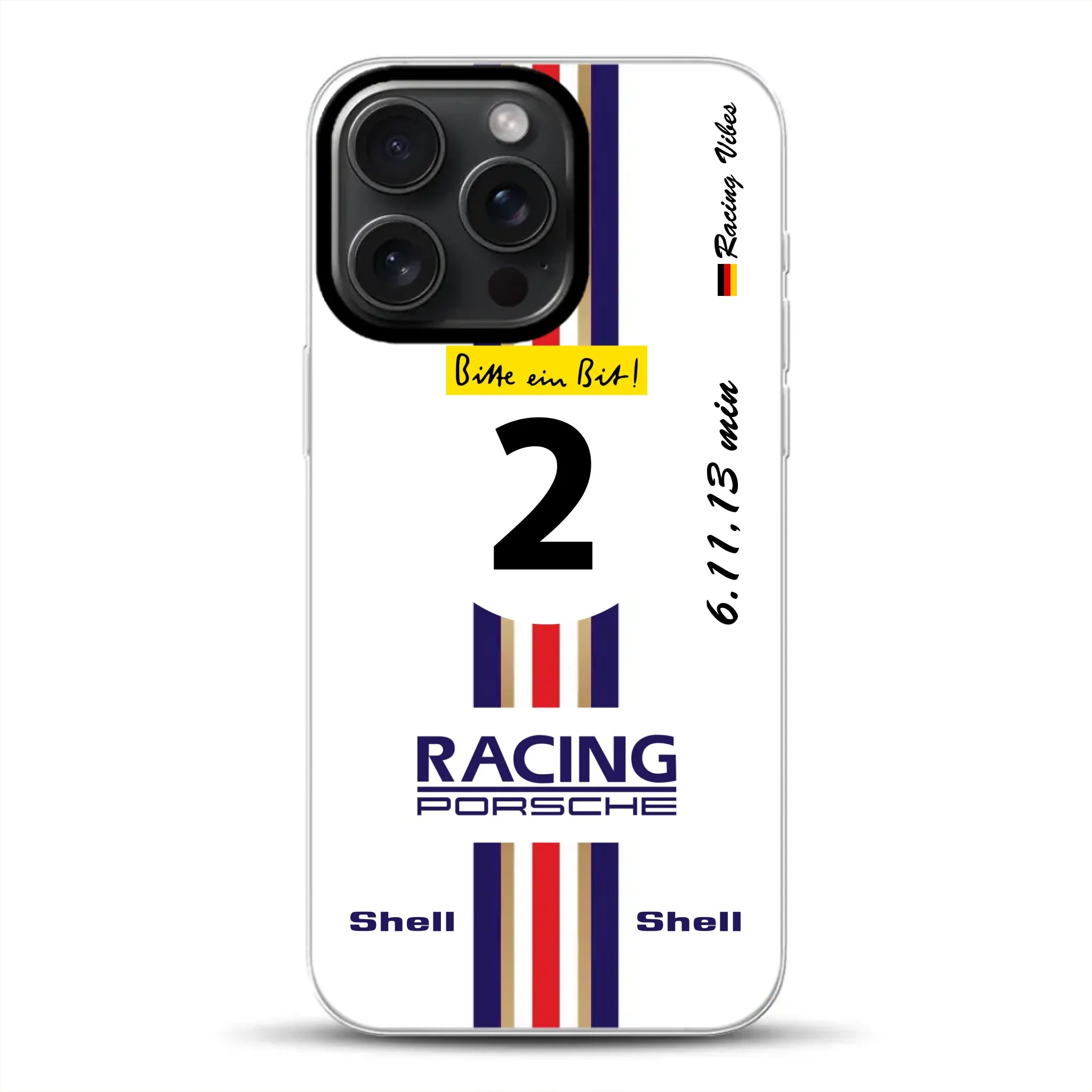956K #2 Bellof Rekordrunde Nordschleife 1983 Livery - Custodia per cellulare personalizzata per iPhone