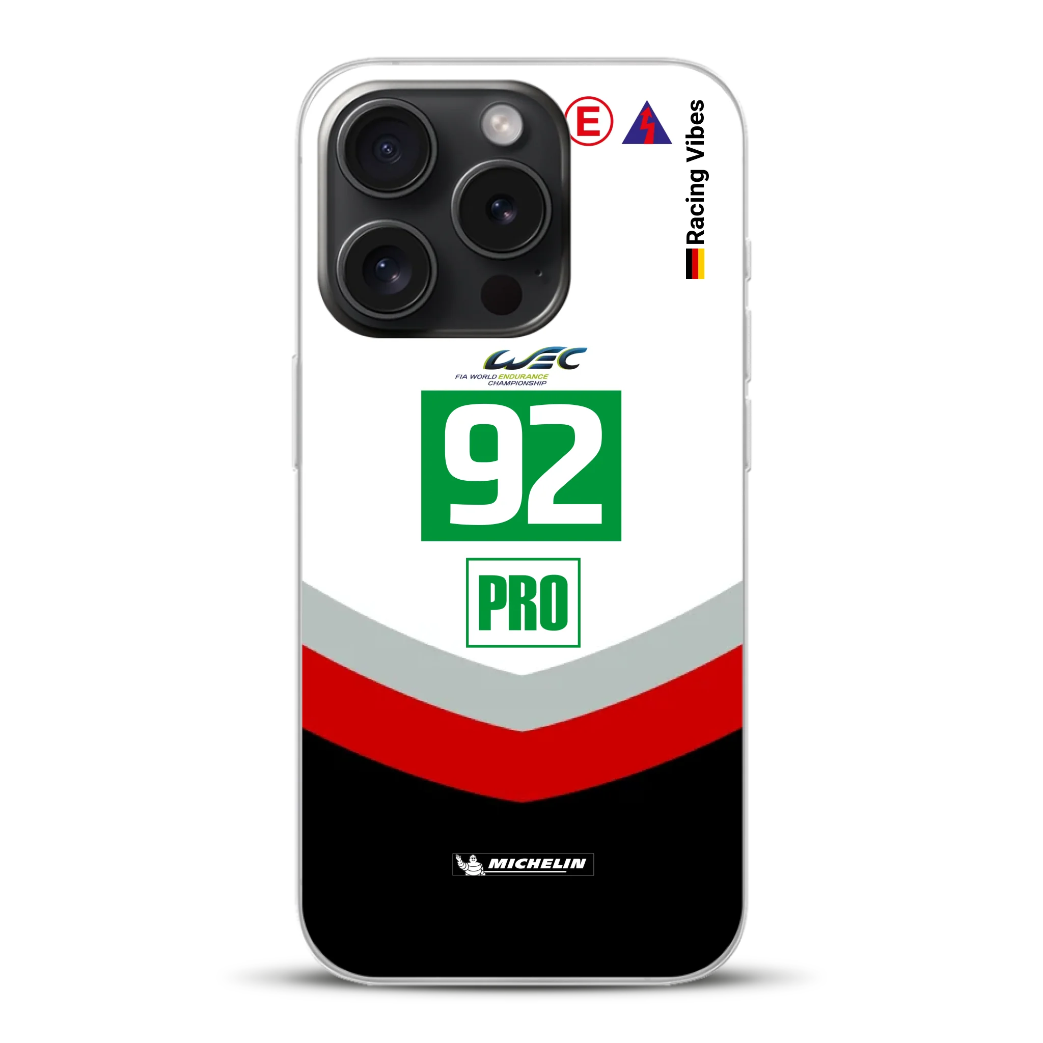 911 RSR 2017 Livery - Custodia per cellulare personalizzata per iPhone