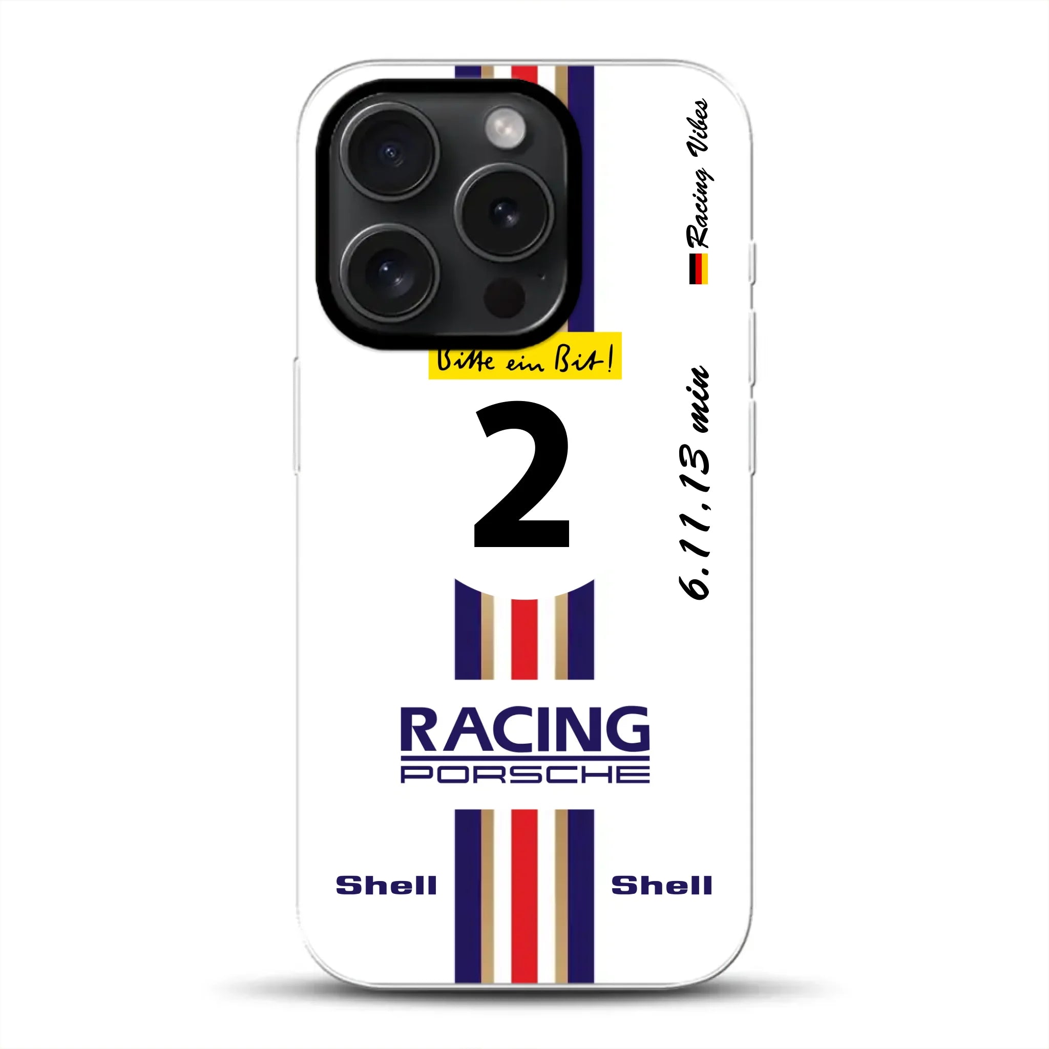 956K #2 Bellof Rekordrunde Nordschleife 1983 Livery - Custodia per cellulare personalizzata per iPhone