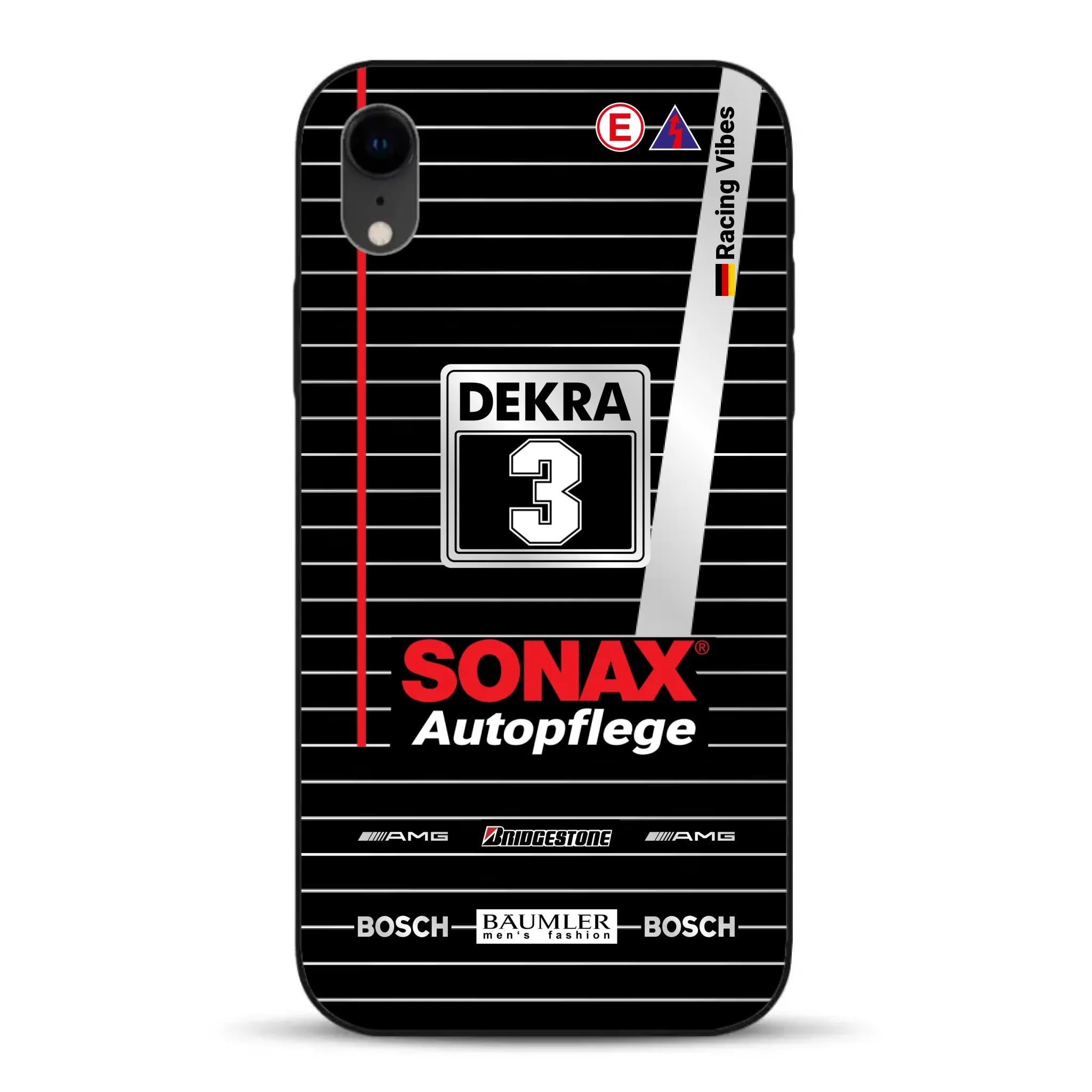 190E Evo II #3 DTM Champion 1992 Livery - Custodia per cellulare personalizzata per iPhone