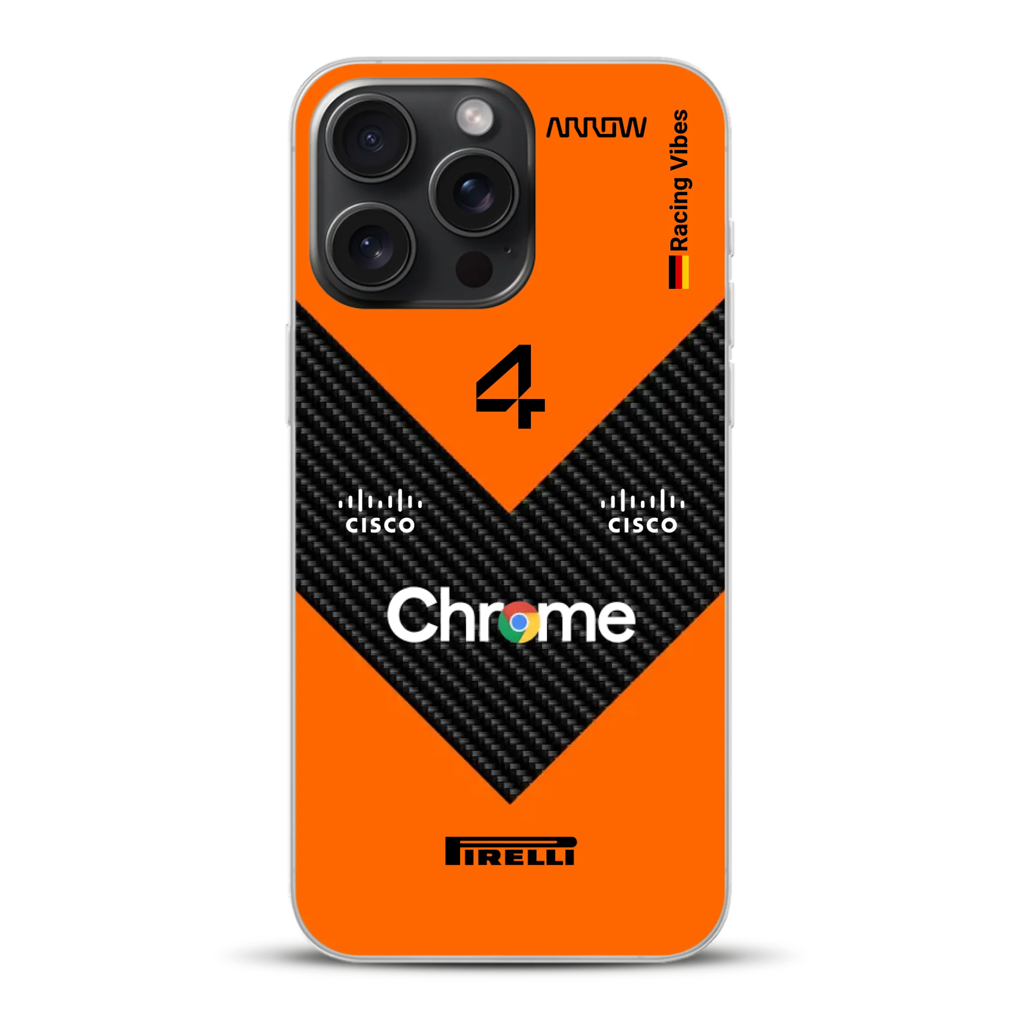 McL F1 2025 MCL39 Livery - Individuelle Handyhülle für iPhone
