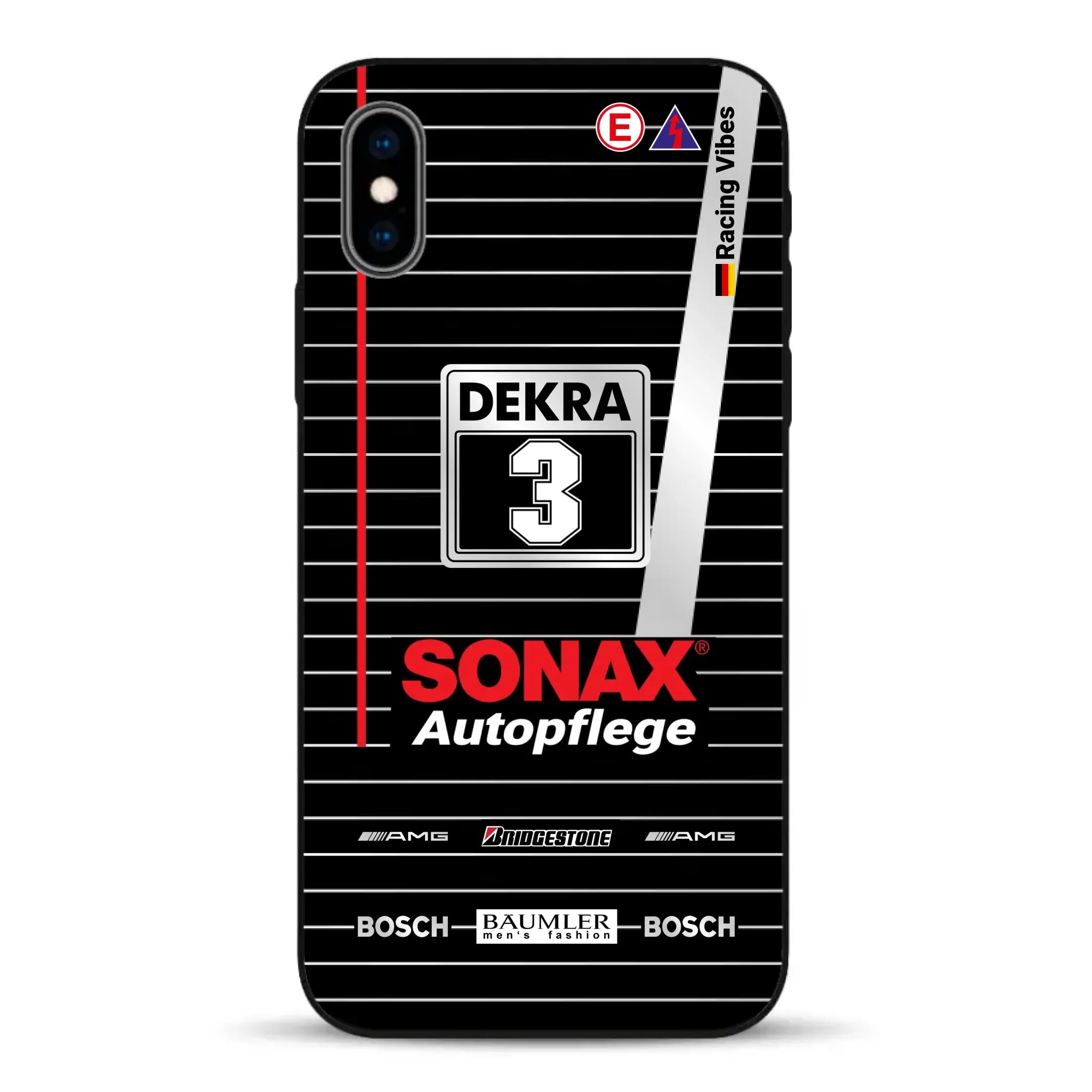 190E Evo II #3 DTM Champion 1992 Livery - Custodia per cellulare personalizzata per iPhone