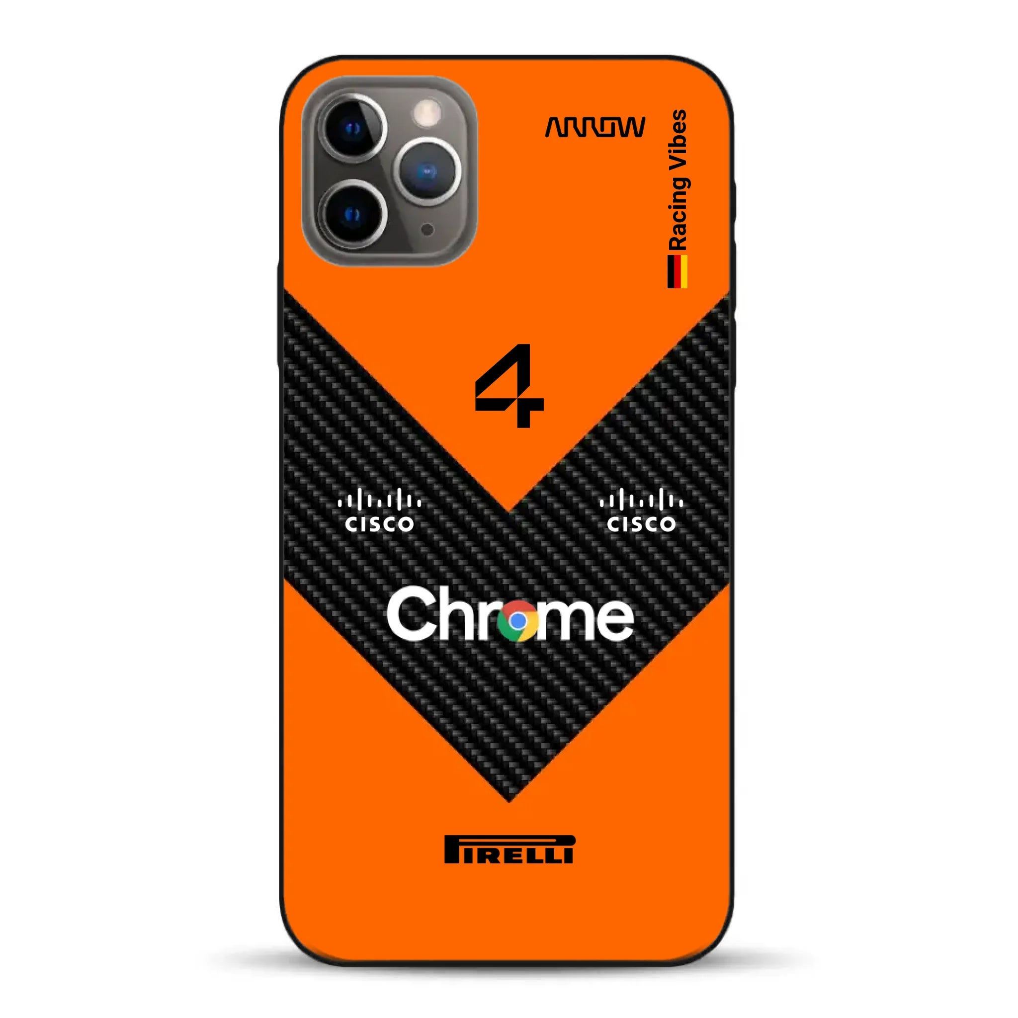 McL F1 2025 MCL39 Livery - Individuelle Handyhülle für iPhone