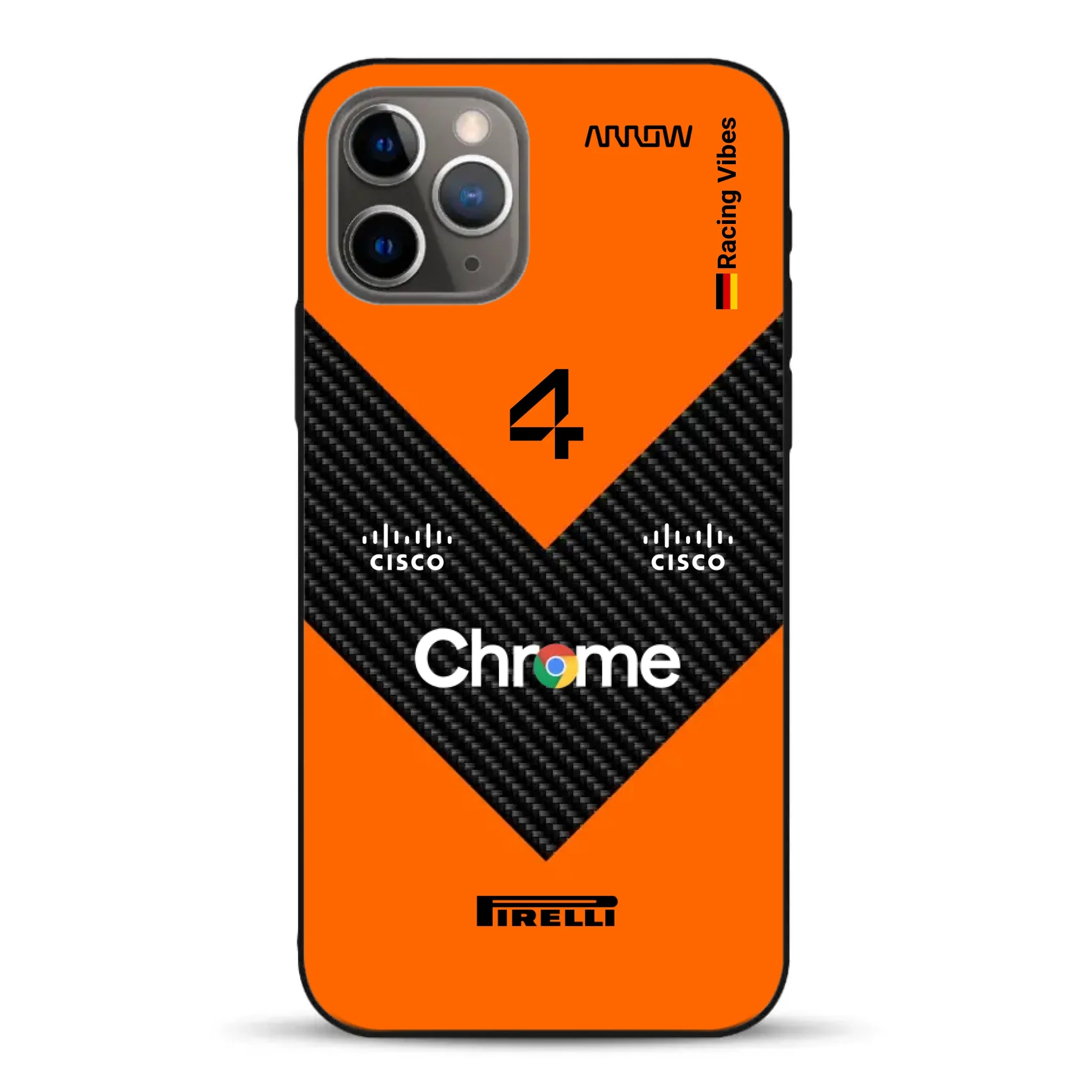 McL F1 2025 MCL39 Livery - Individuelle Handyhülle für iPhone