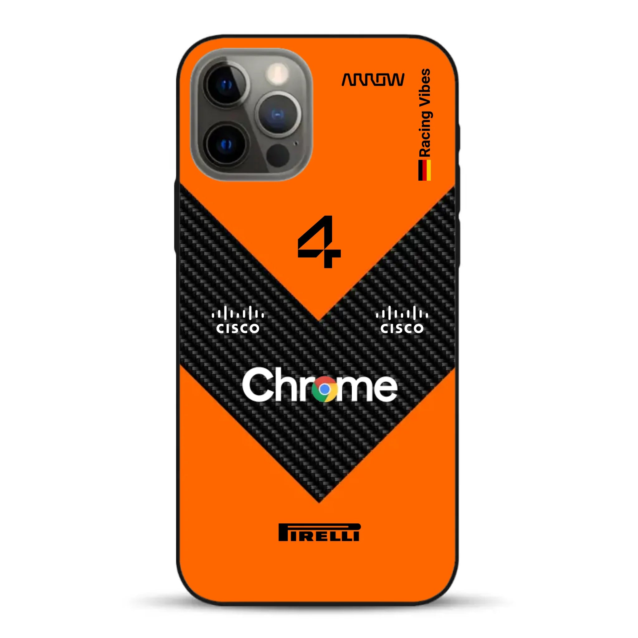 McL F1 2025 MCL39 Livery - Individuelle Handyhülle für iPhone