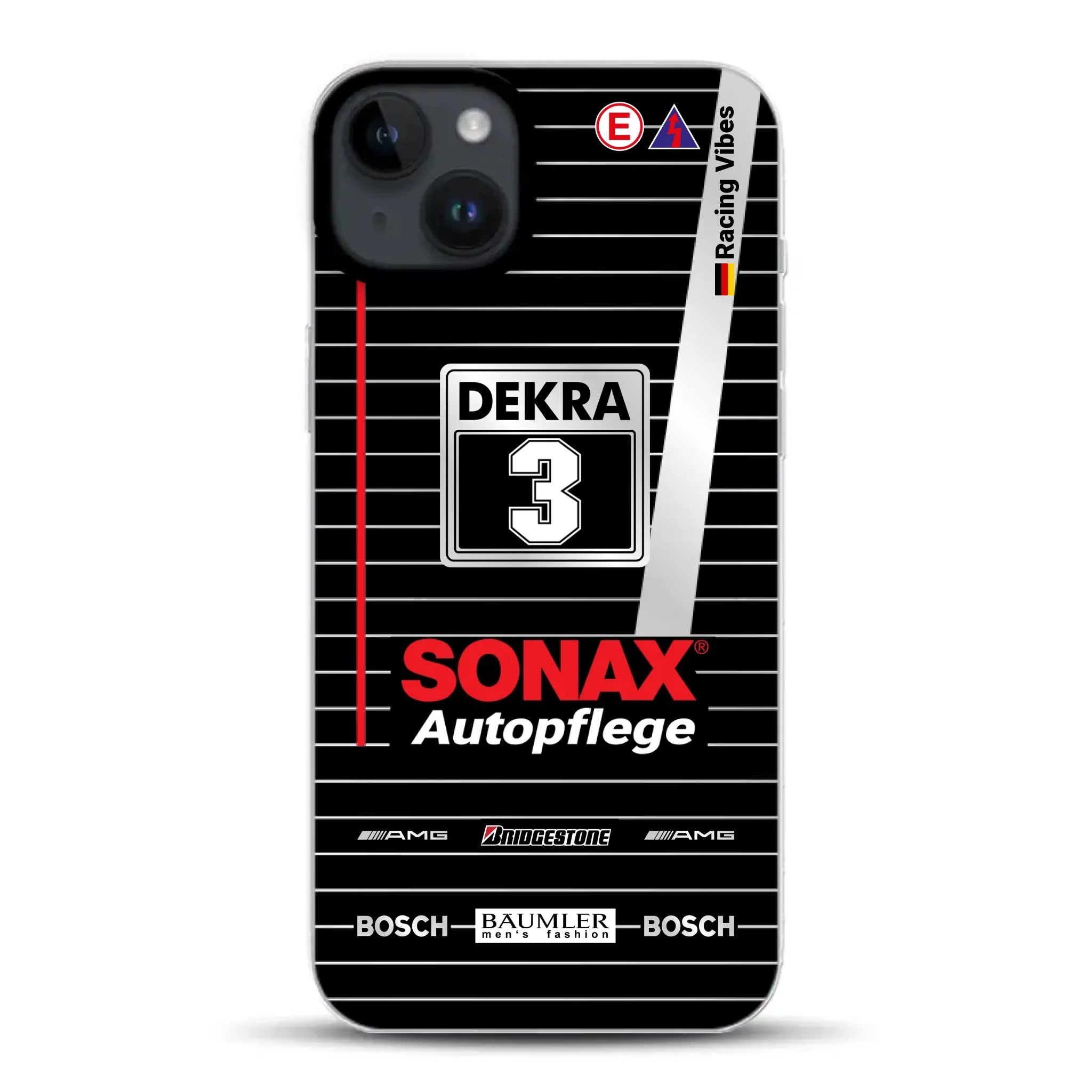 190E Evo II #3 DTM Champion 1992 Livery - Custodia per cellulare personalizzata per iPhone