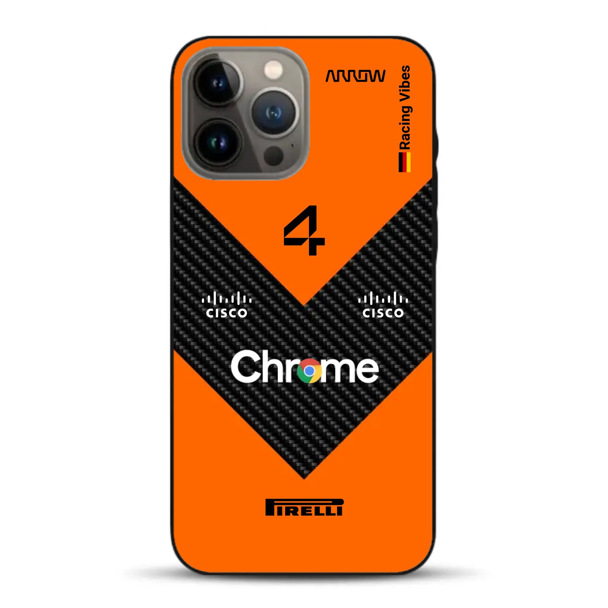 McL F1 2025 MCL39 Livery - Individuelle Handyhülle für iPhone