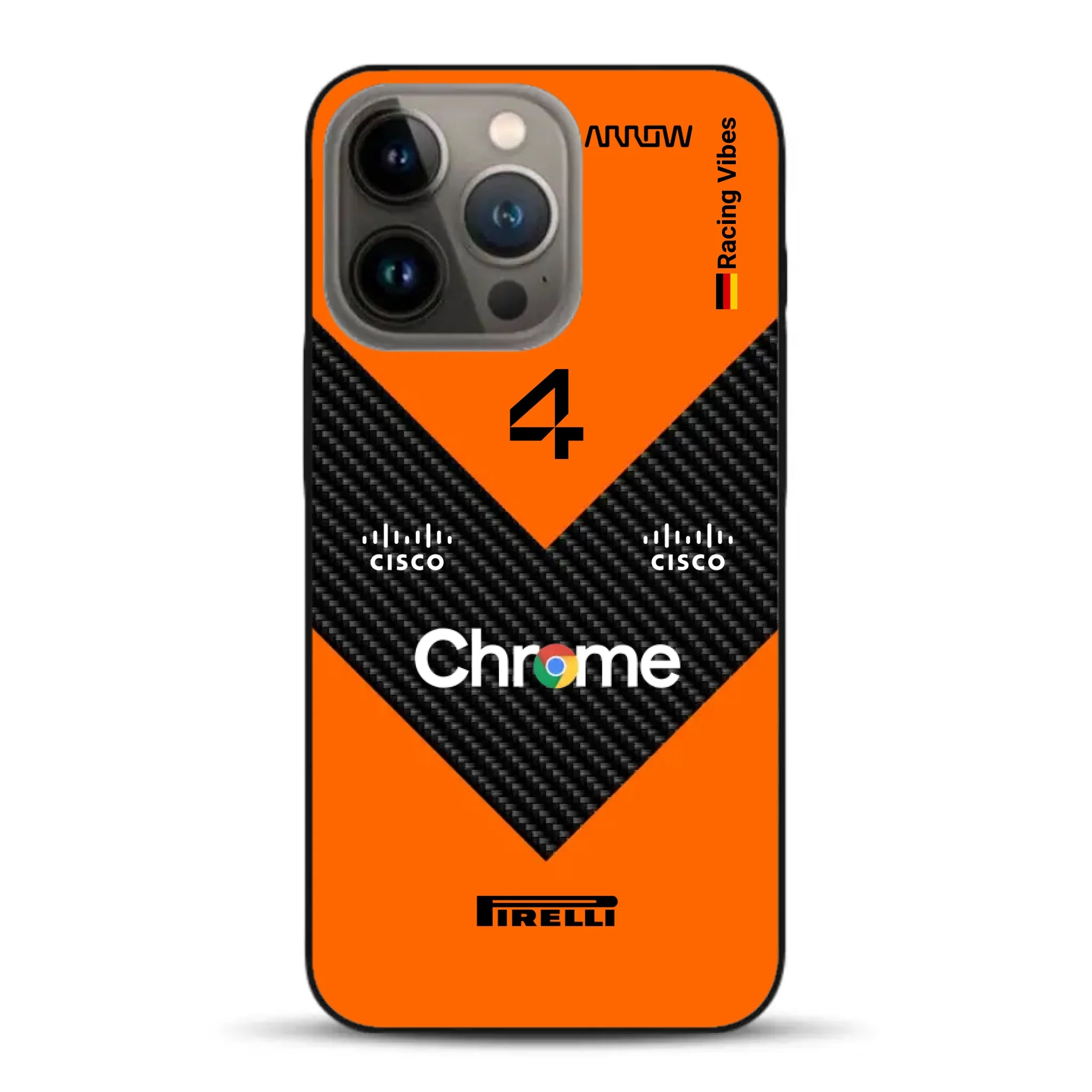 McL F1 2025 MCL39 Livery - Individuelle Handyhülle für iPhone