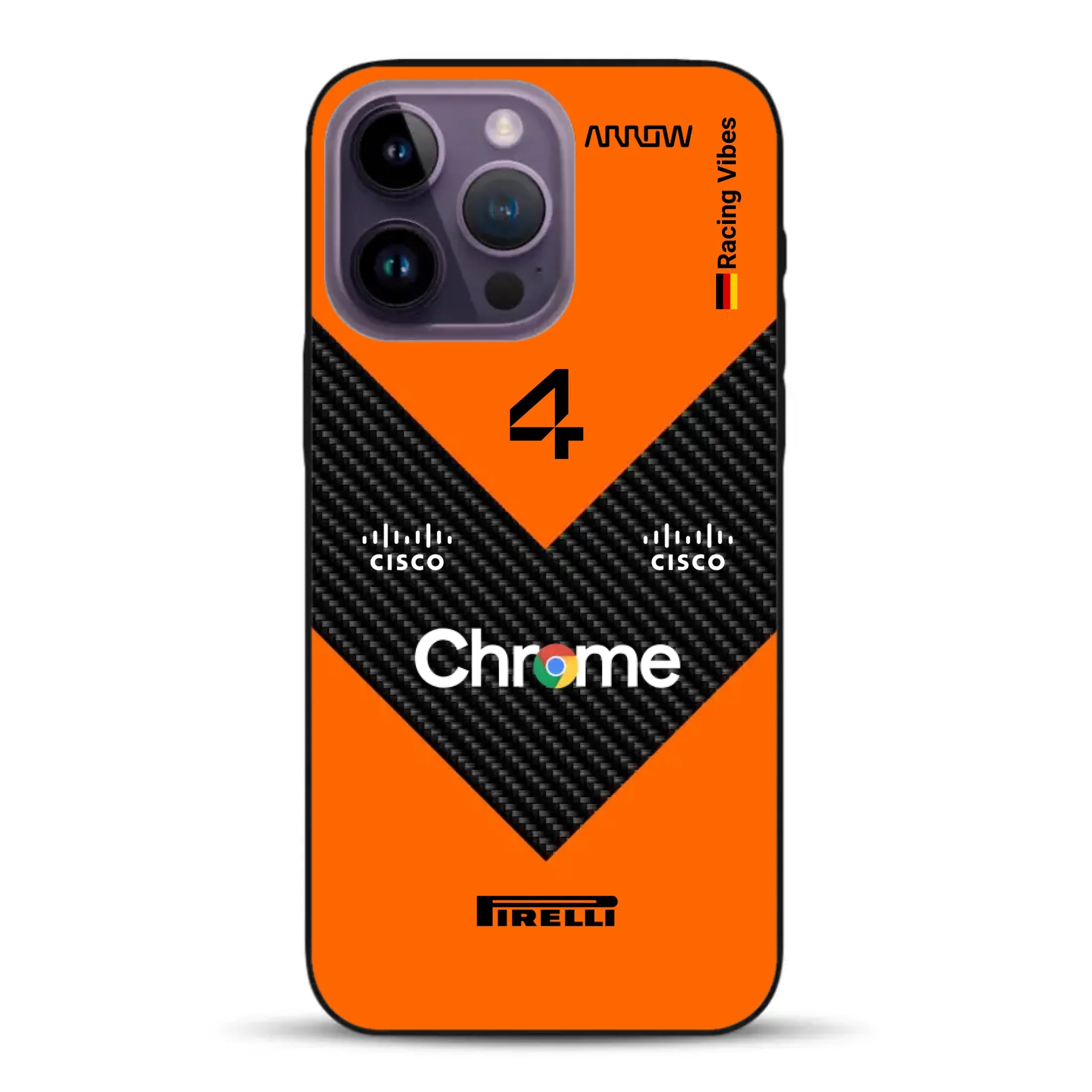 McL F1 2025 MCL39 Livery - Individuelle Handyhülle für iPhone