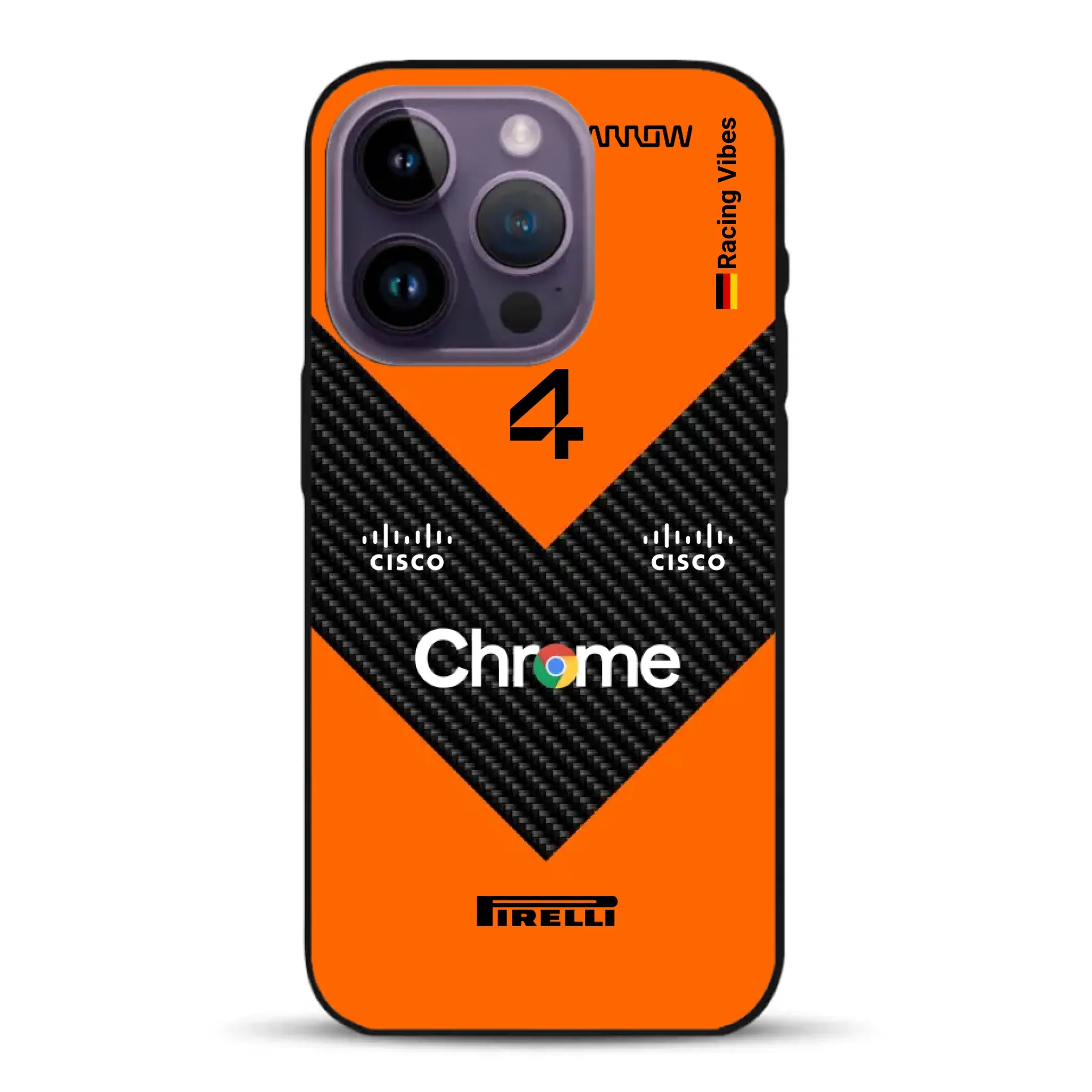 McL F1 2025 MCL39 Livery - Individuelle Handyhülle für iPhone