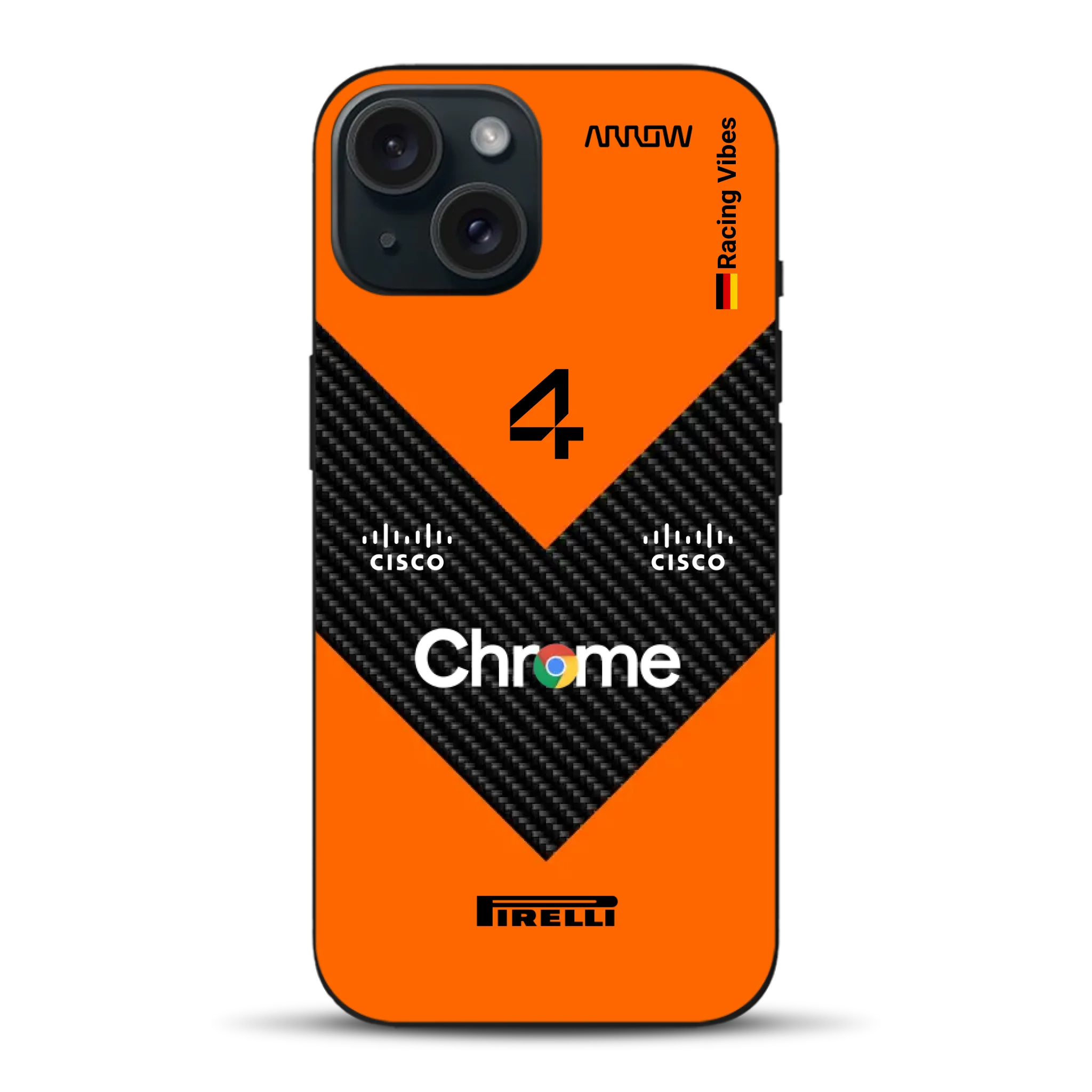 McL F1 2025 MCL39 Livery - Individuelle Handyhülle für iPhone