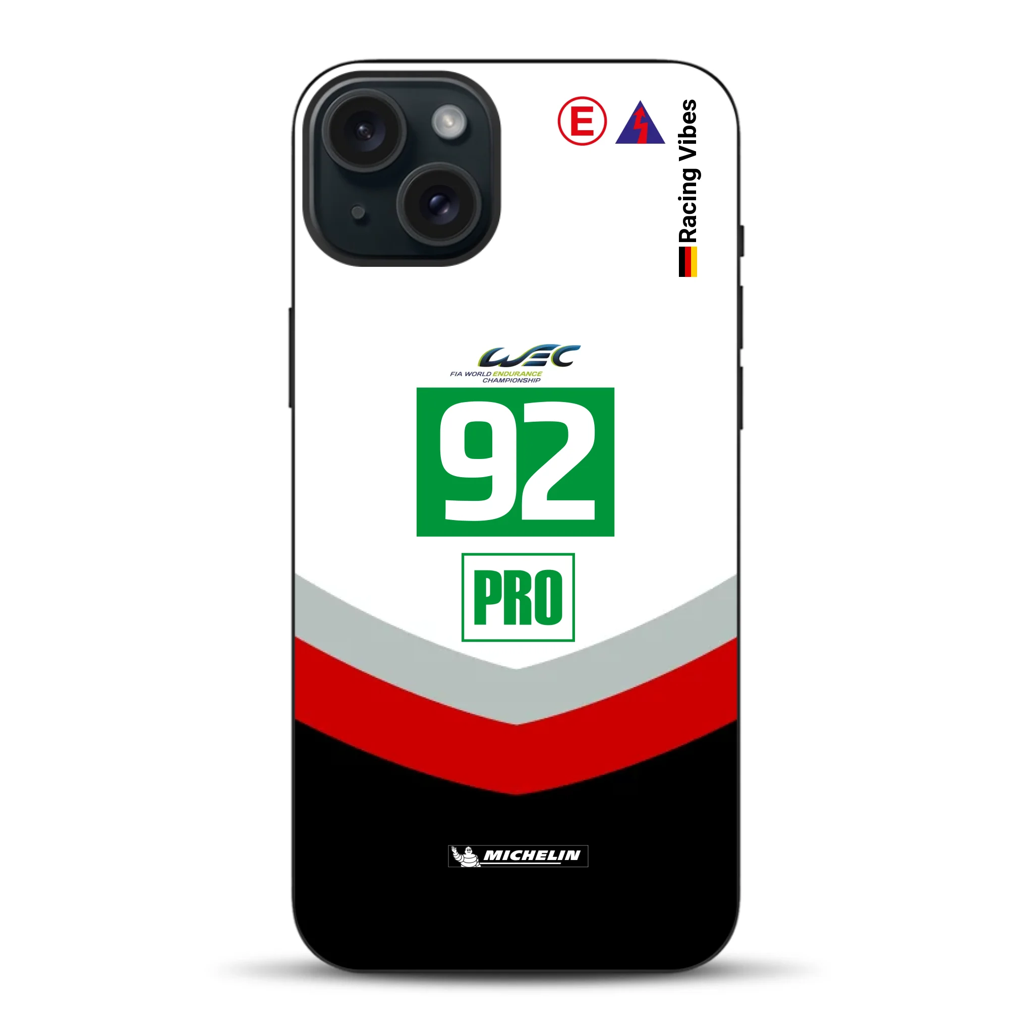 911 RSR 2017 Livery - Custodia per cellulare personalizzata per iPhone