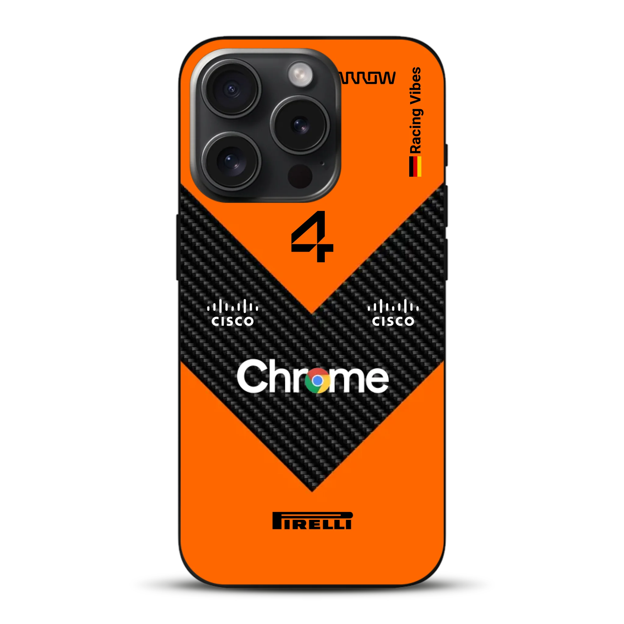 McL F1 2025 MCL39 Livery - Individuelle Handyhülle für iPhone
