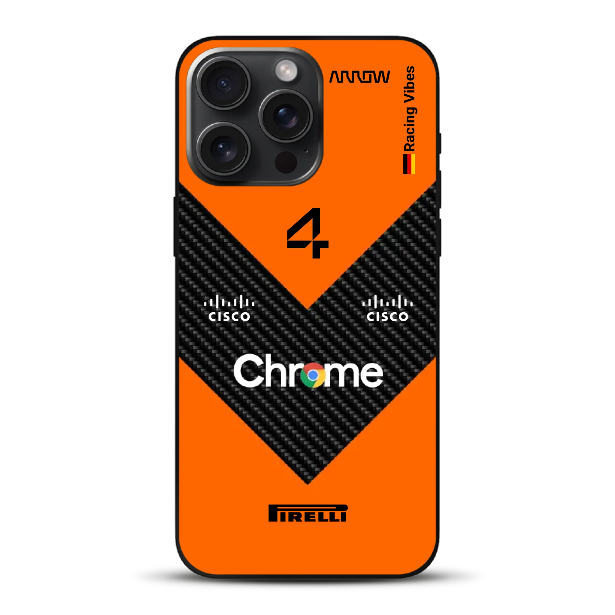 McL F1 2025 MCL39 Livery - Individuelle Handyhülle für iPhone