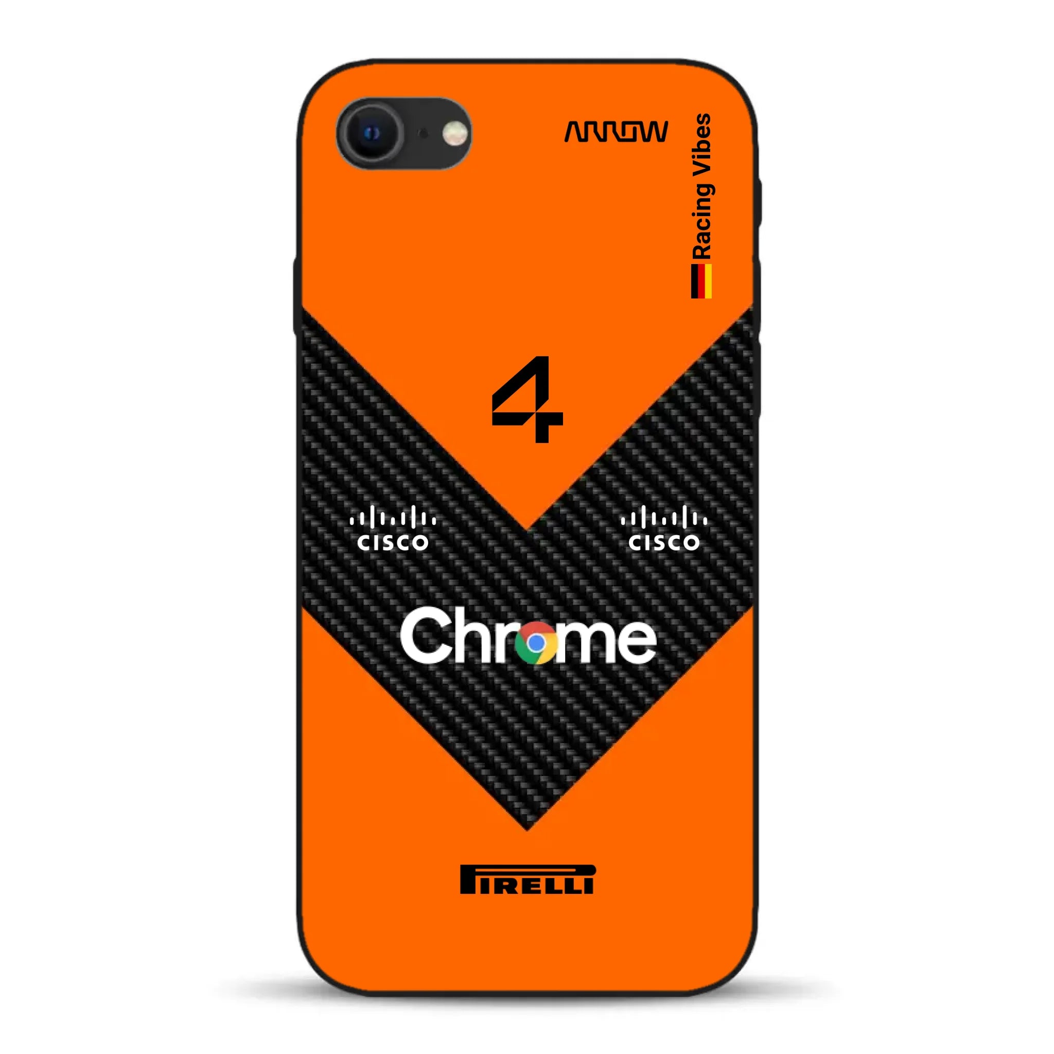 McL F1 2025 MCL39 Livery - Individuelle Handyhülle für iPhone
