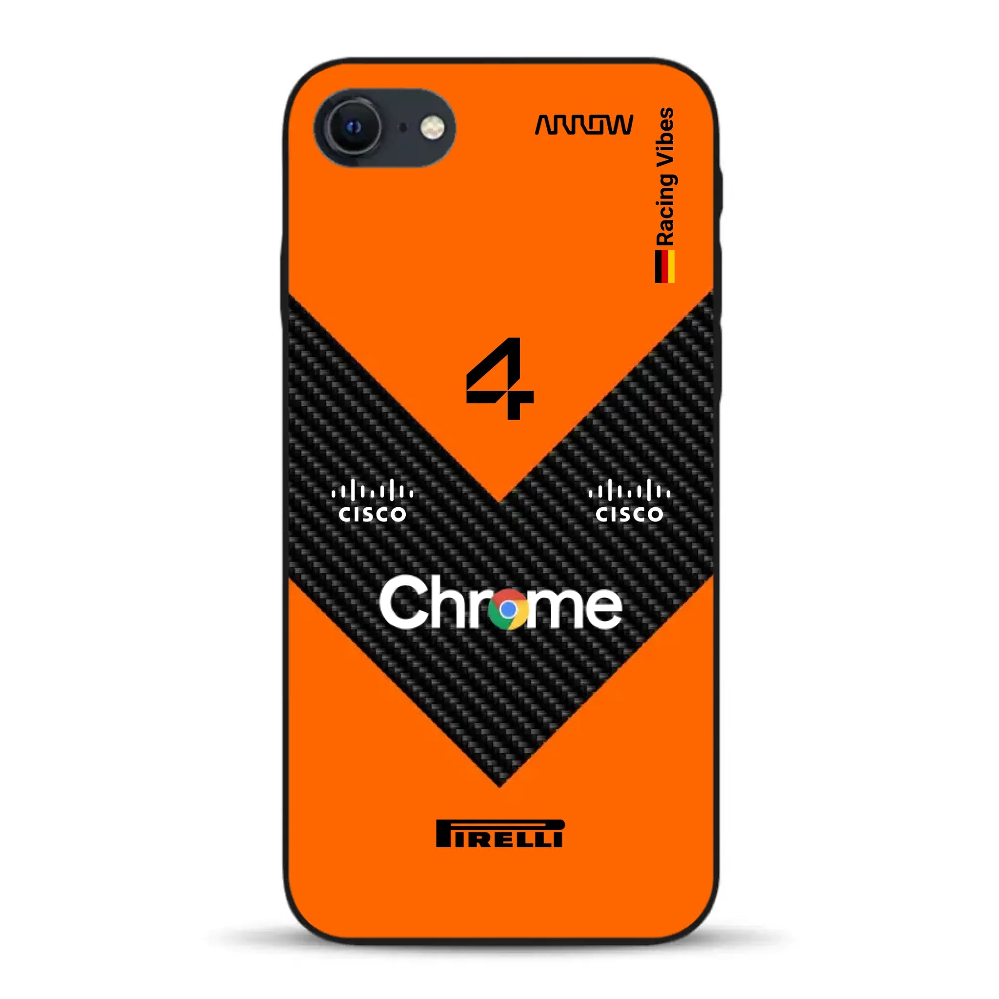 McL F1 2025 MCL39 Livery - Individuelle Handyhülle für iPhone