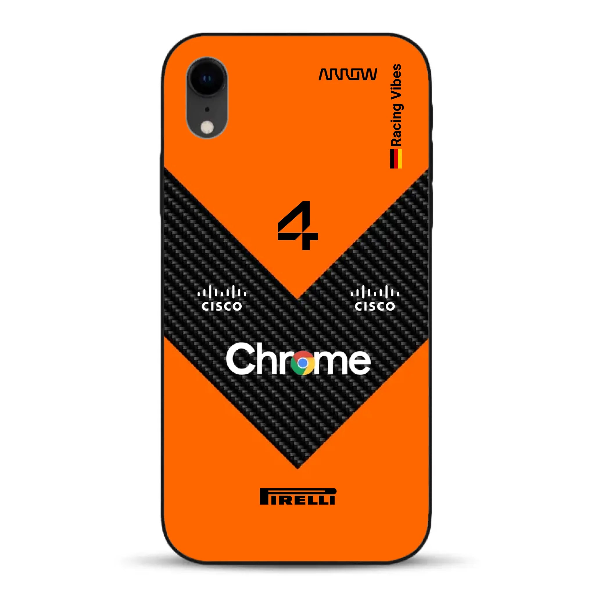 McL F1 2025 MCL39 Livery - Individuelle Handyhülle für iPhone