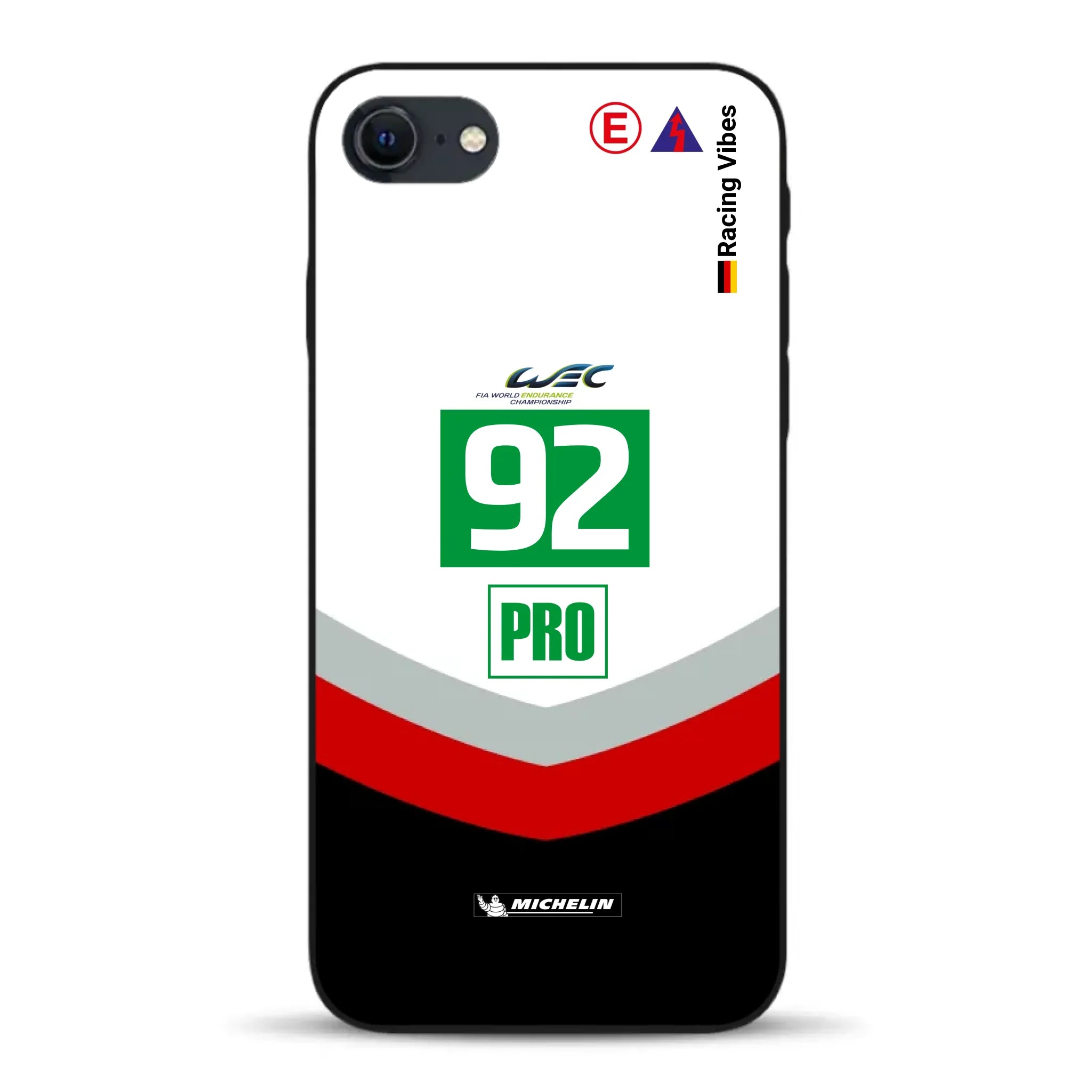 911 RSR 2017 Livery - Custodia per cellulare personalizzata per iPhone