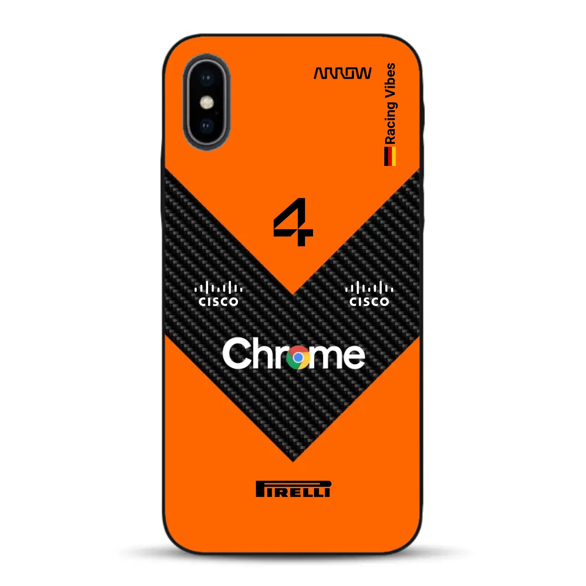 McL F1 2025 MCL39 Livery - Individuelle Handyhülle für iPhone