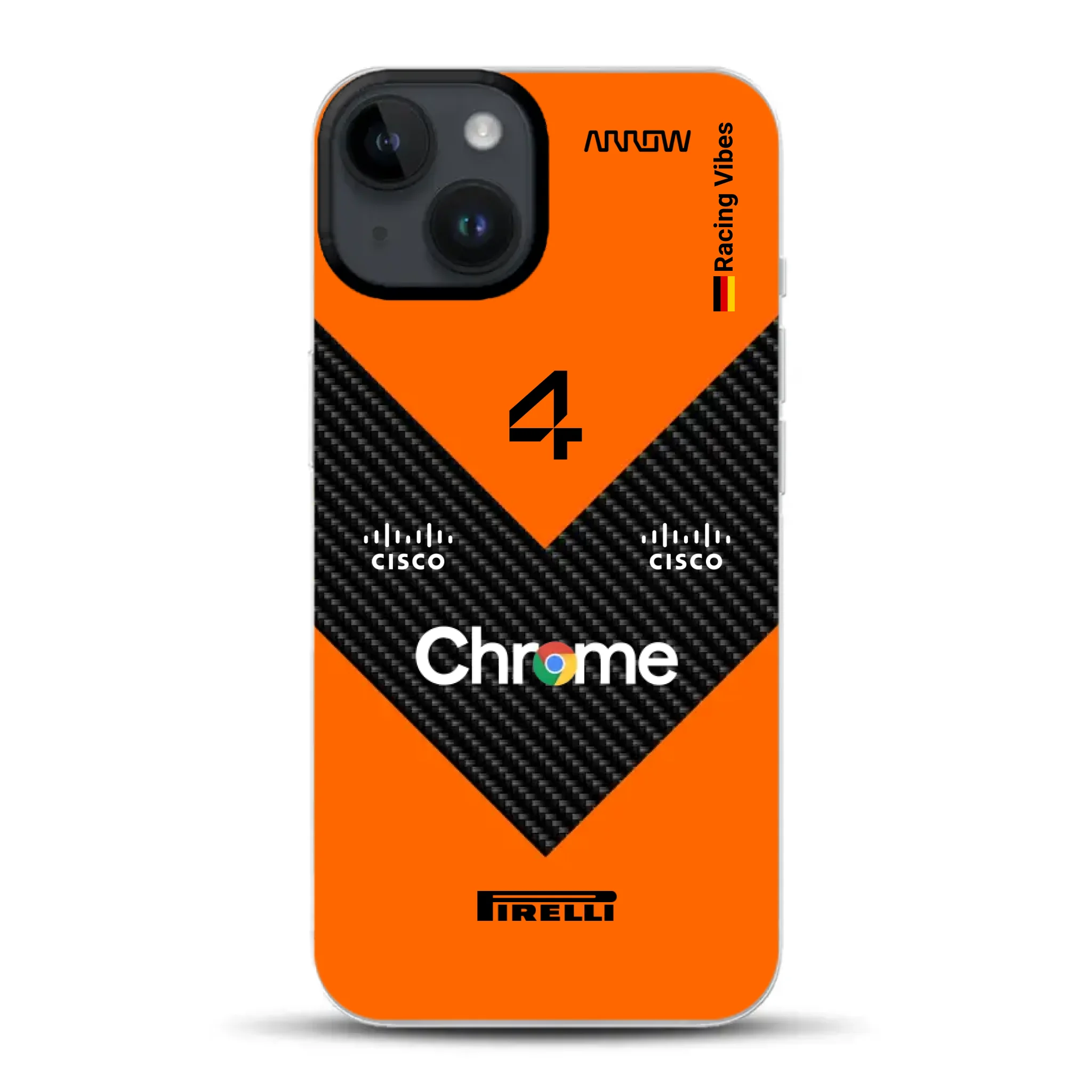 McL F1 2025 MCL39 Livery - Individuelle Handyhülle für iPhone