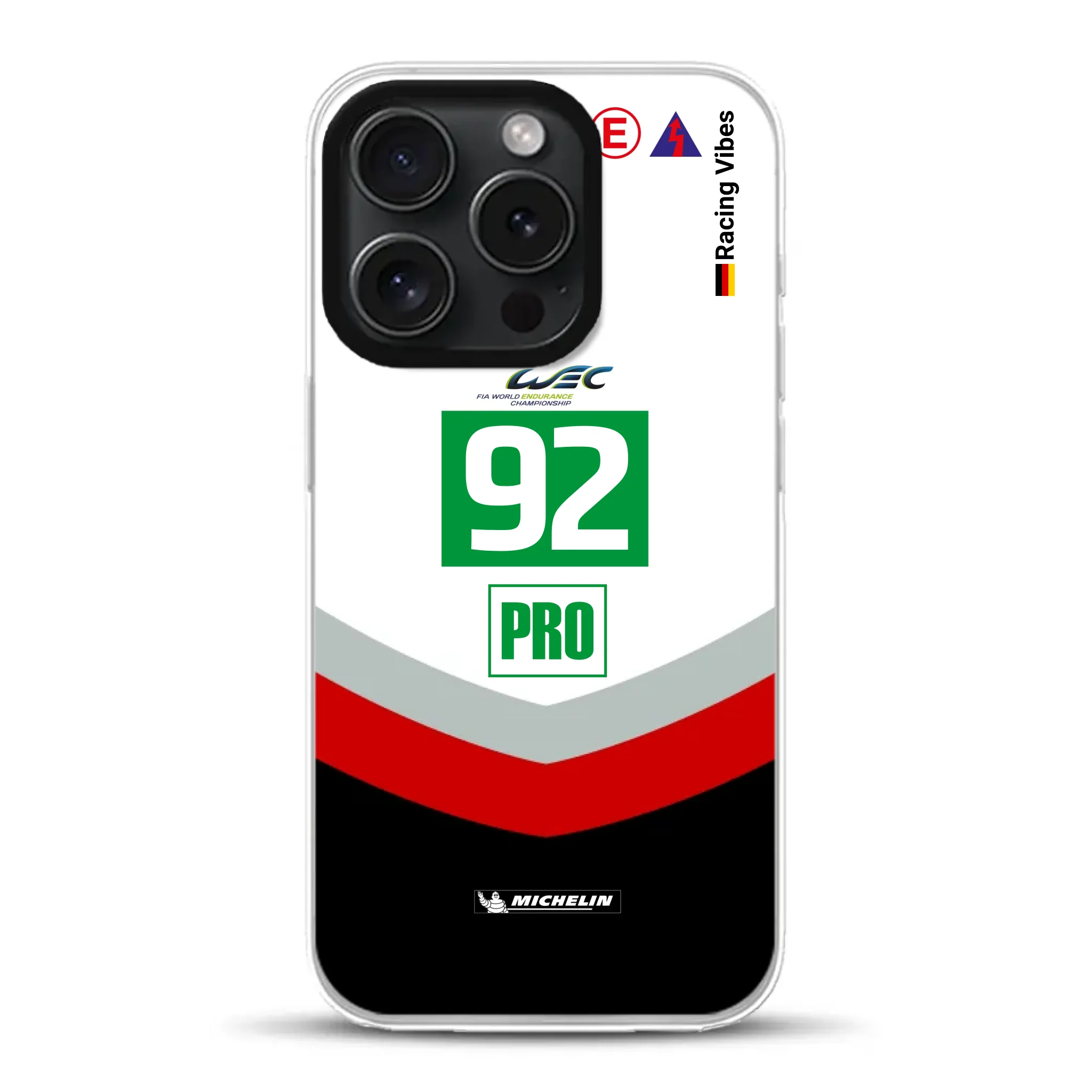 911 RSR 2017 Livery - Custodia per cellulare personalizzata per iPhone