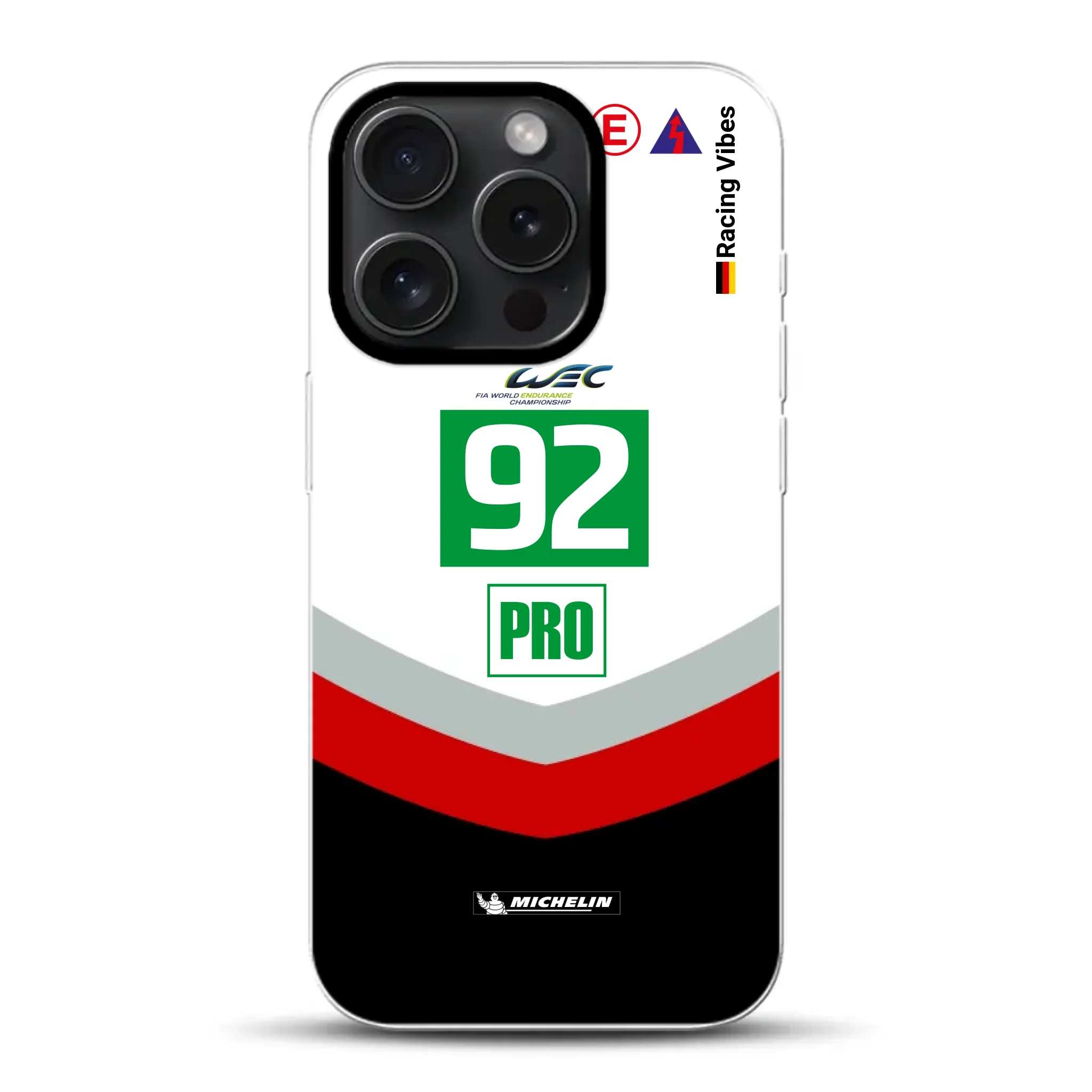 911 RSR 2017 Livery - Custodia per cellulare personalizzata per iPhone