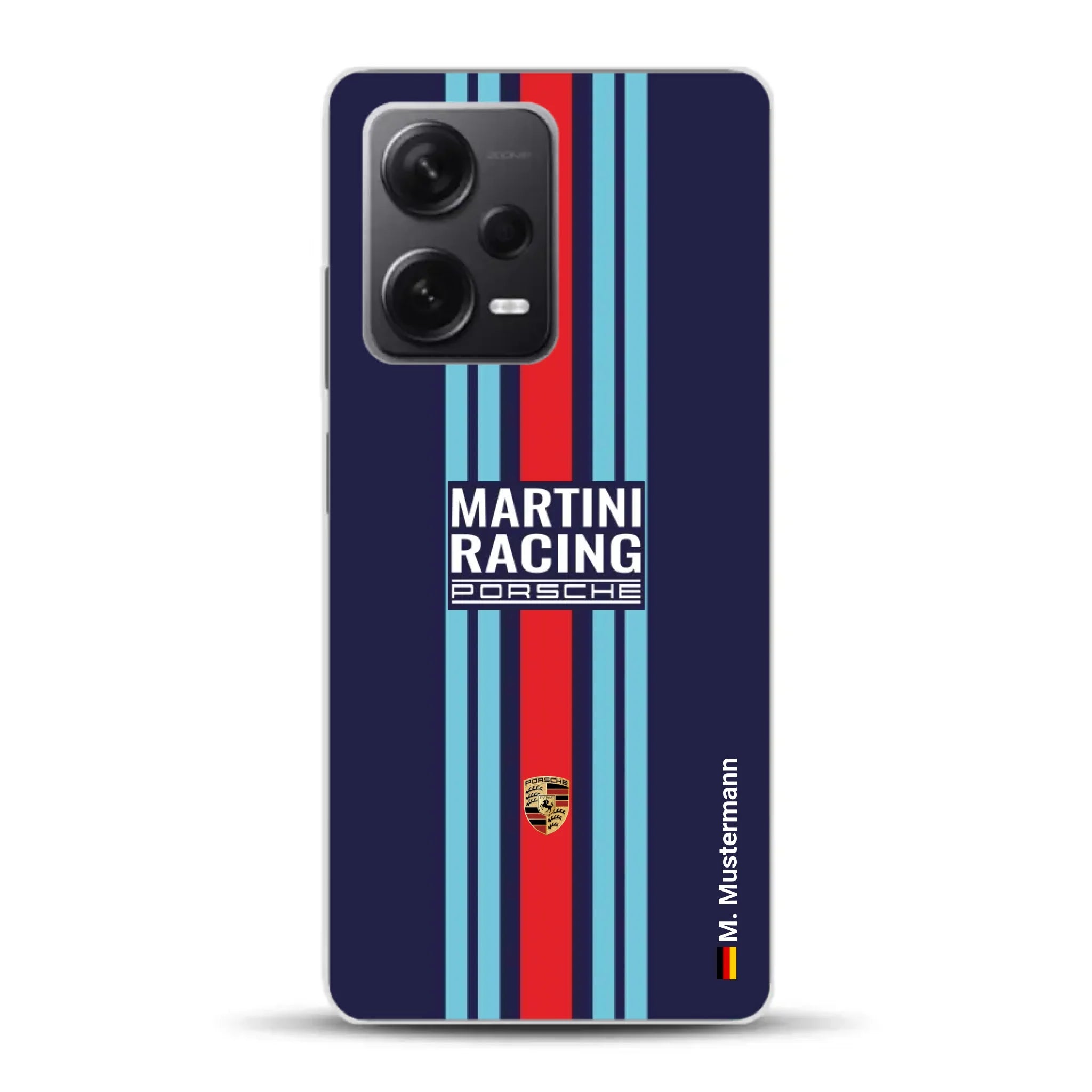 Martini Porsche Livery #2 - Custodia per cellulare personalizzata per Xiaomi