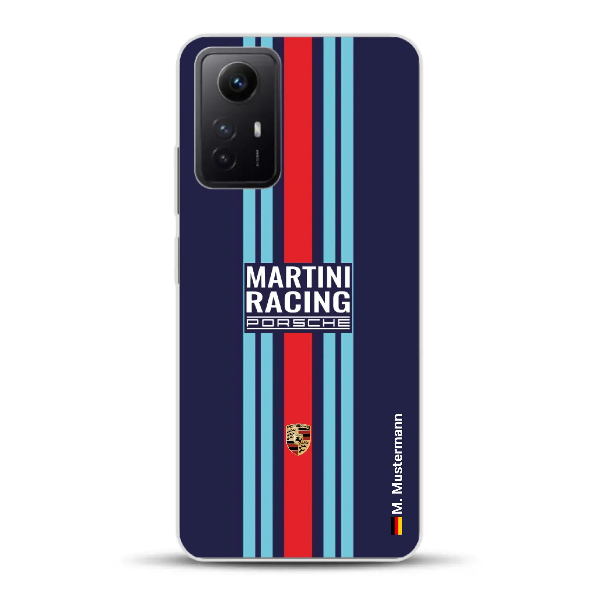 Martini Porsche Livery #2 - Custodia per cellulare personalizzata per Xiaomi