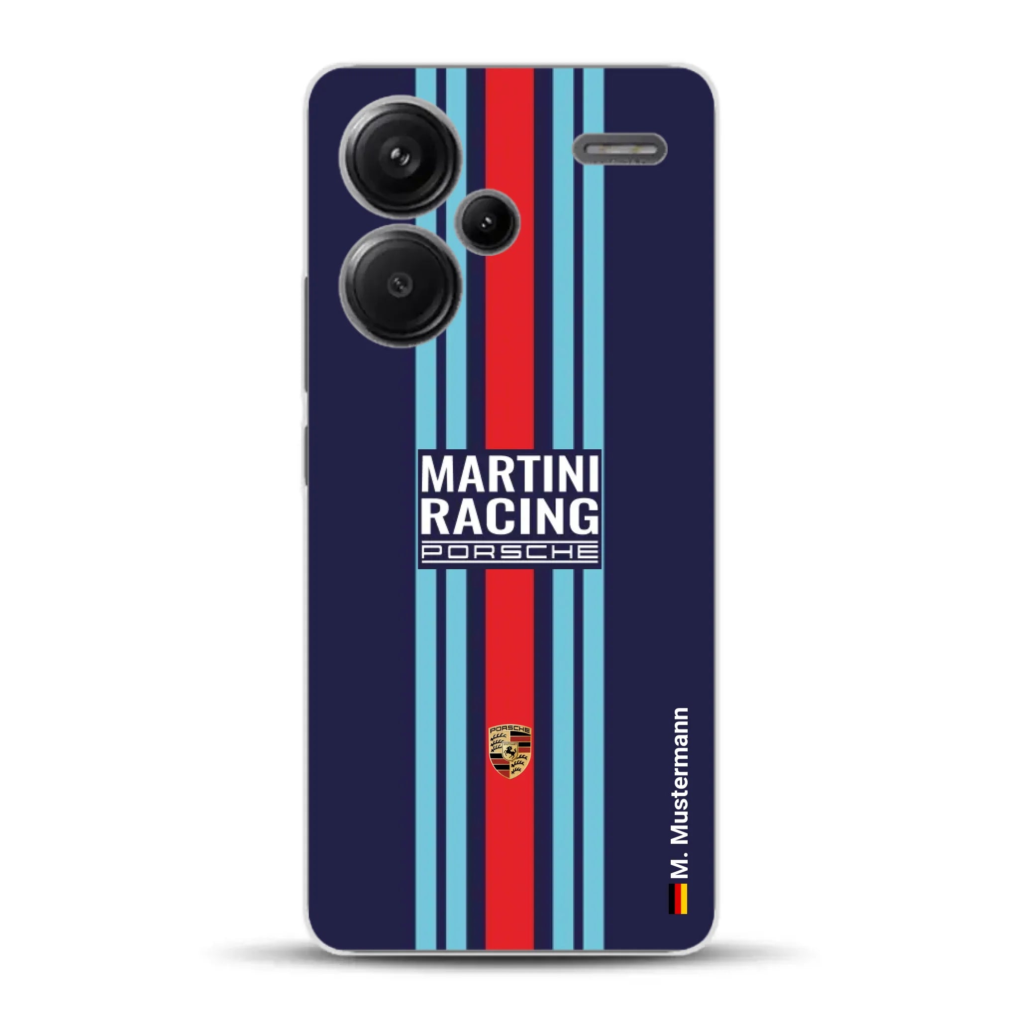 Martini Porsche Livery #2 - Custodia per cellulare personalizzata per Xiaomi