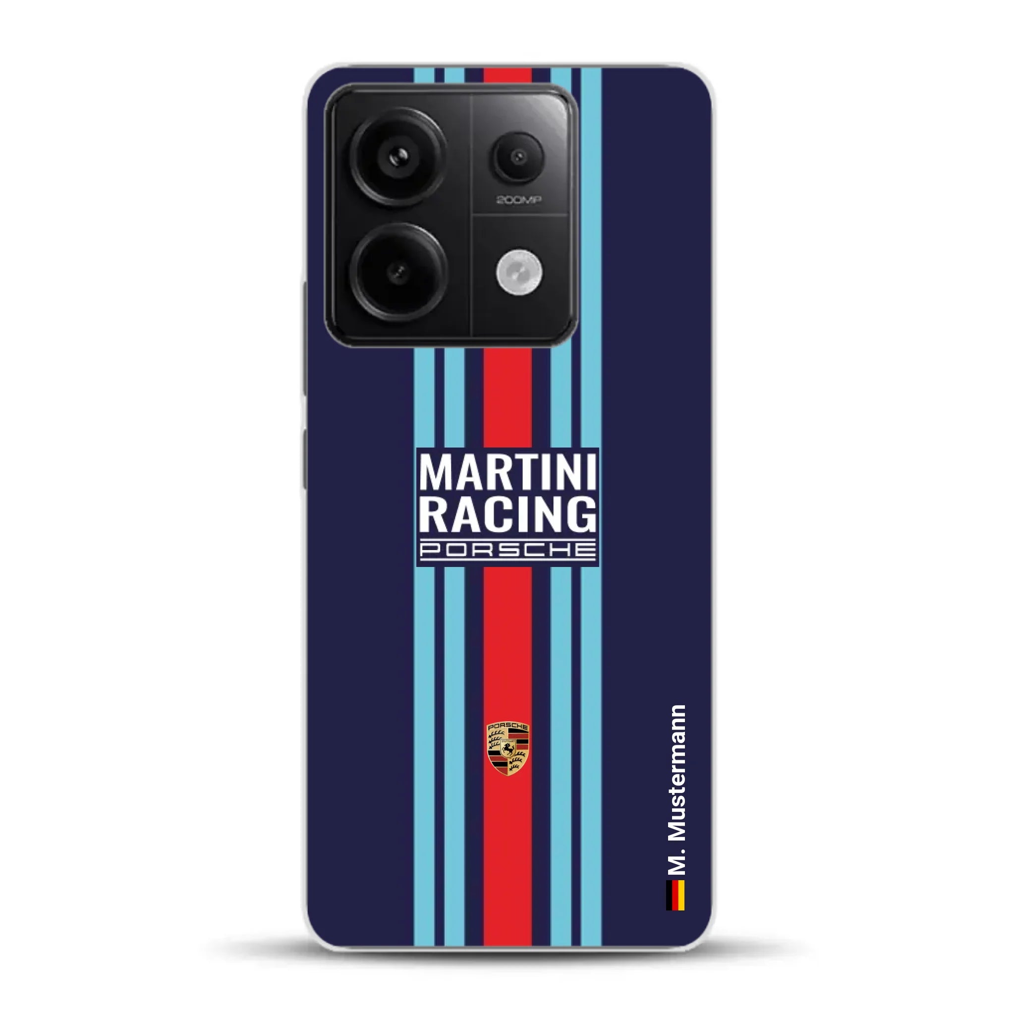 Martini Porsche Livery #2 - Custodia per cellulare personalizzata per Xiaomi