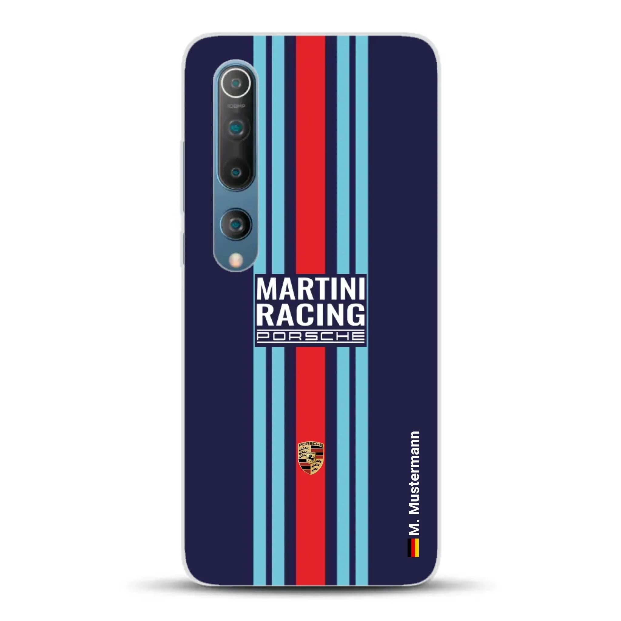 Martini Porsche Livery #2 - Custodia per cellulare personalizzata per Xiaomi