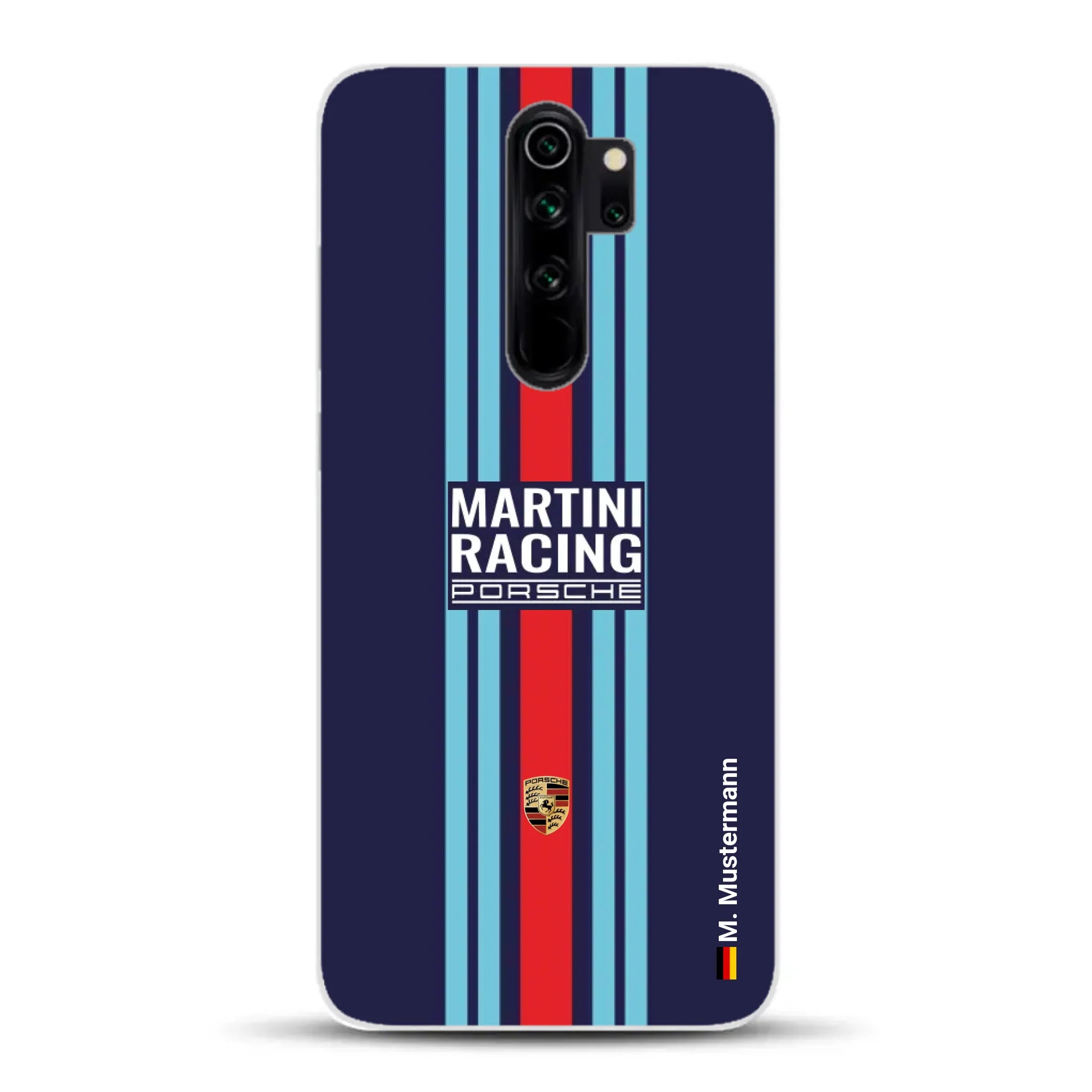 Martini Porsche Livery #2 - Custodia per cellulare personalizzata per Xiaomi