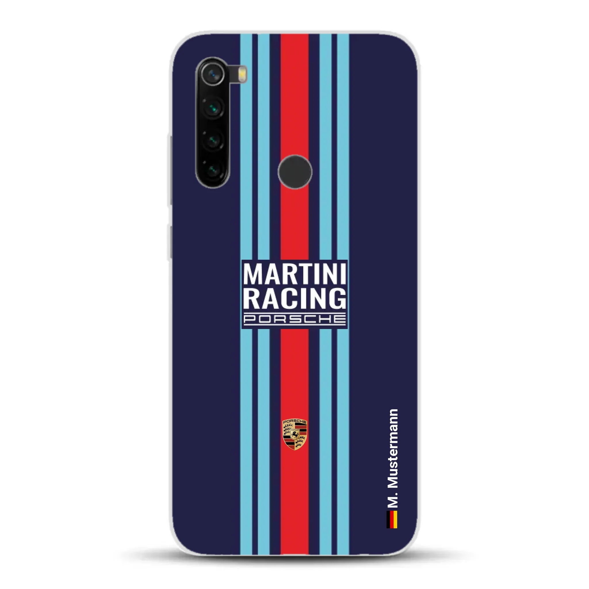 Martini Porsche Livery #2 - Custodia per cellulare personalizzata per Xiaomi