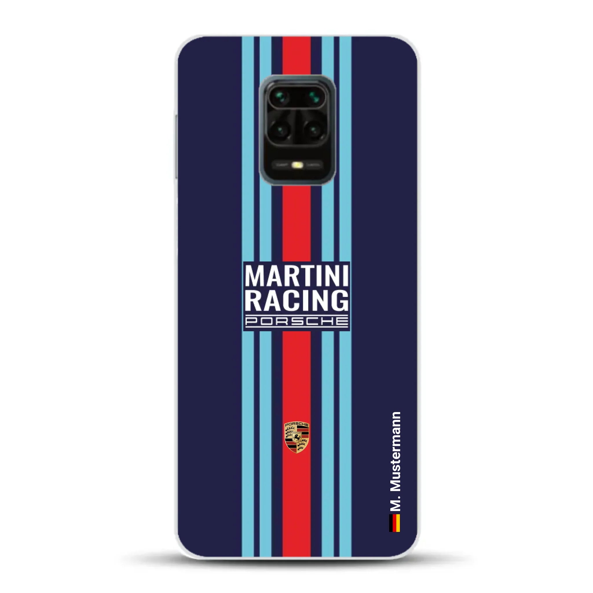 Martini Porsche Livery #2 - Custodia per cellulare personalizzata per Xiaomi